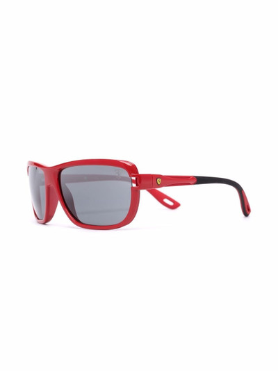 Ray-Ban Scuderia Ferrari rectangle-frame sunglasses outlook