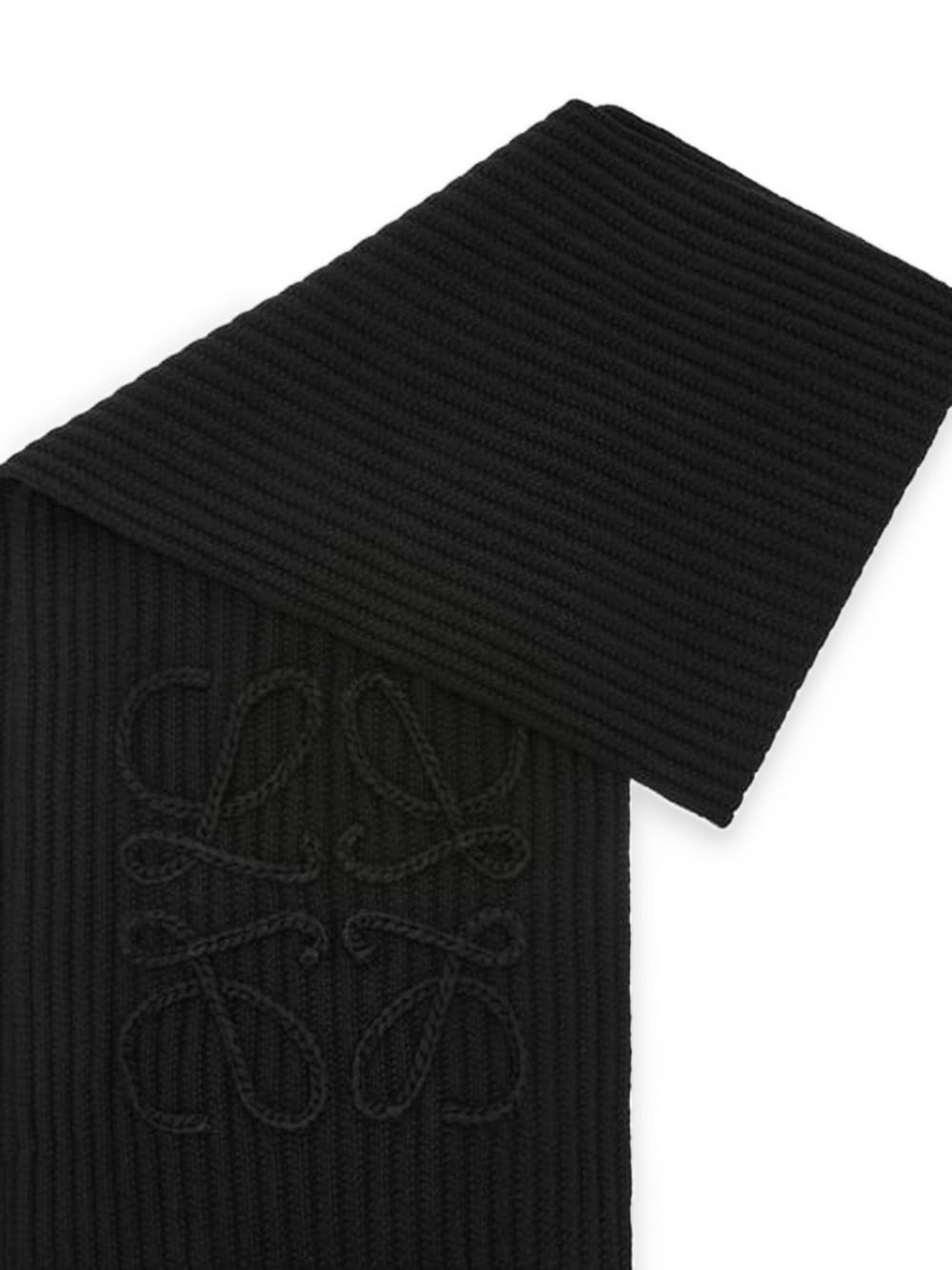 Anagram ribbed scarf - 2