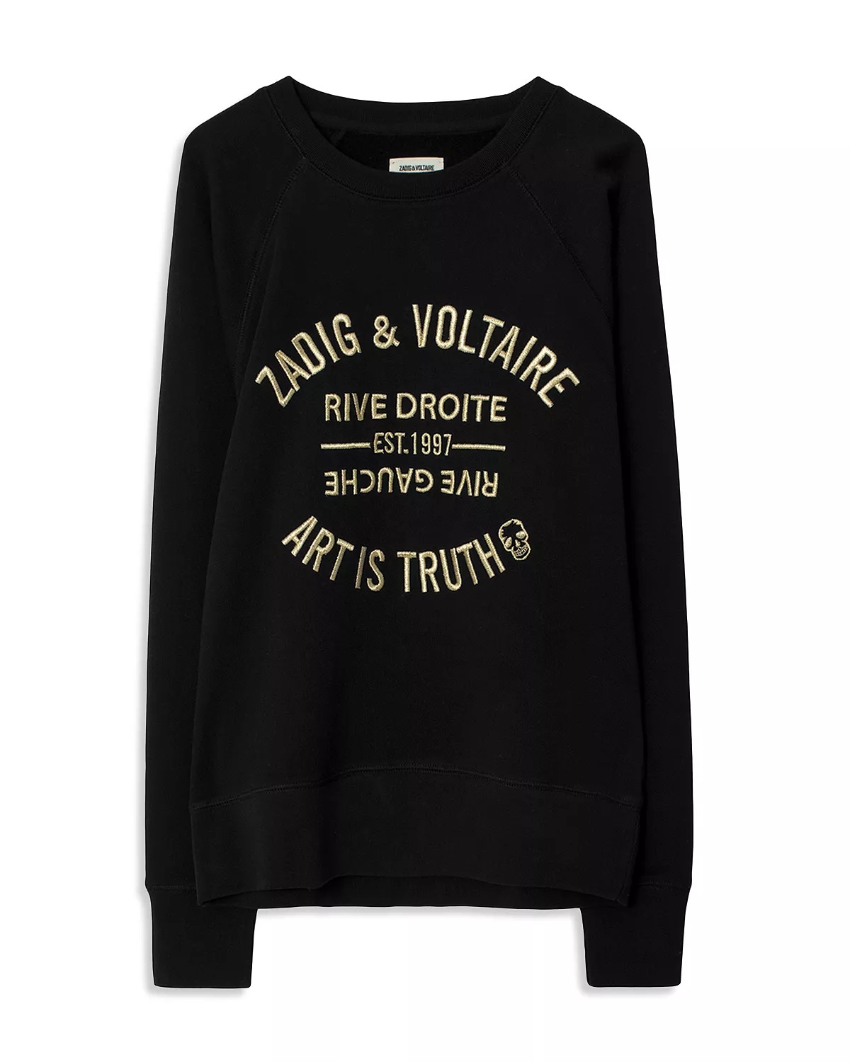 Message Print Cotton Sweatshirt - 3