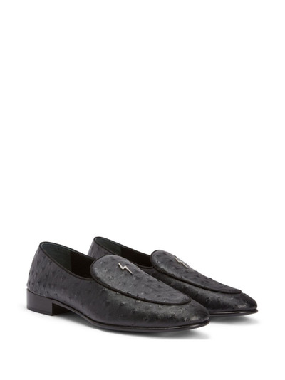 Giuseppe Zanotti Rudolph leather loafers outlook