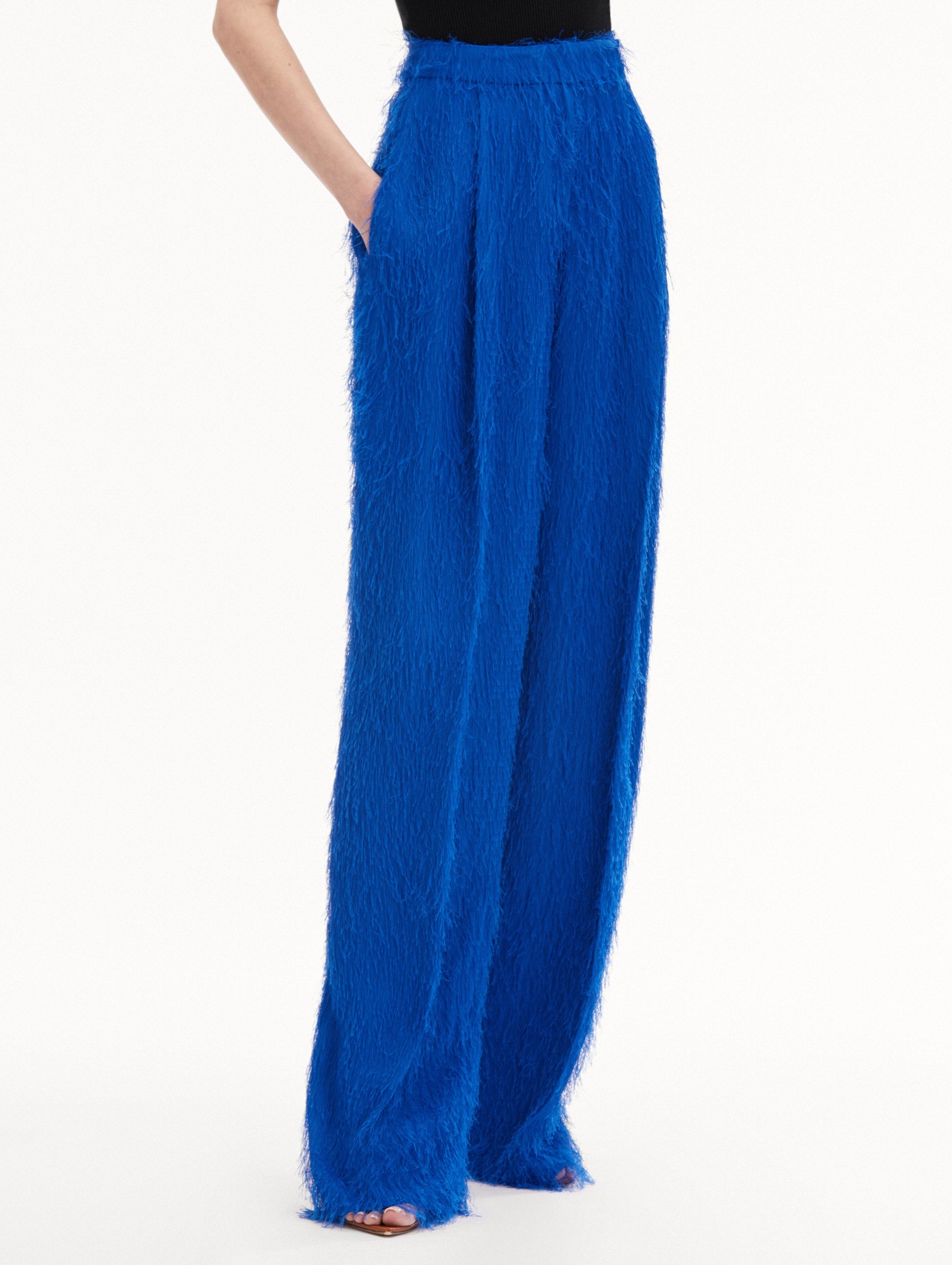 FRINGE FIL COUPÉ WIDE LEG PANT - 4