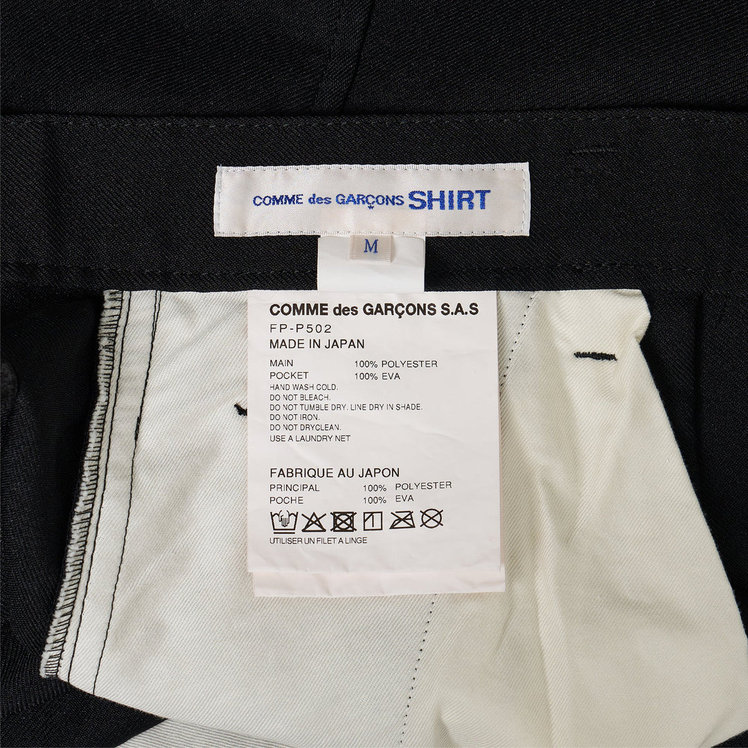 Polyester Twill Pocket Patch Shorts - 3