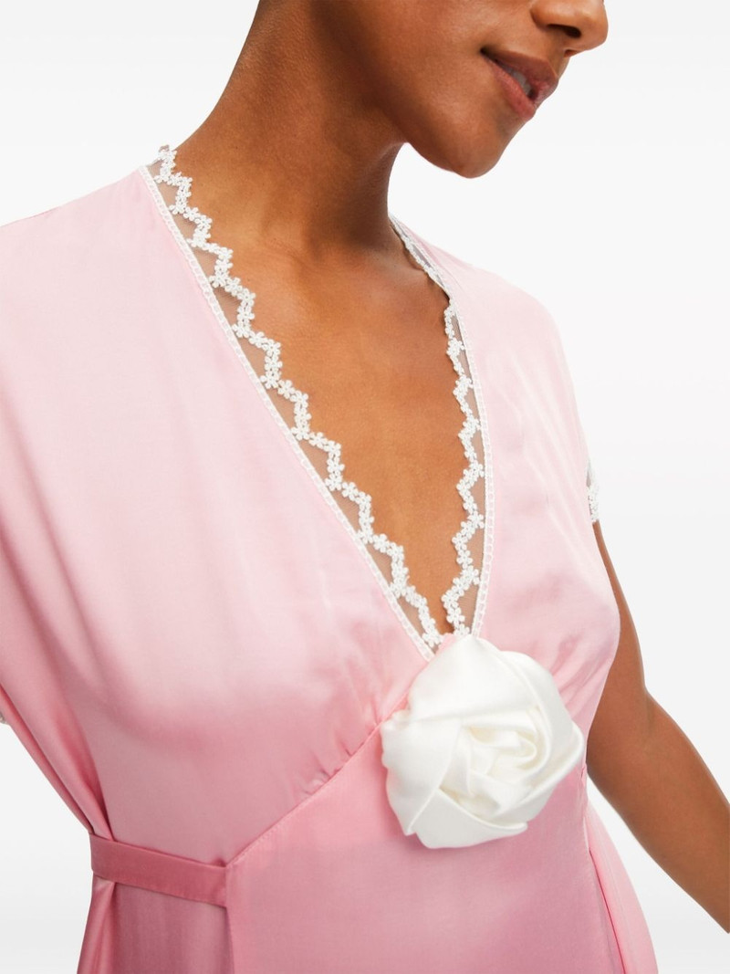 The Genus satin dress 6