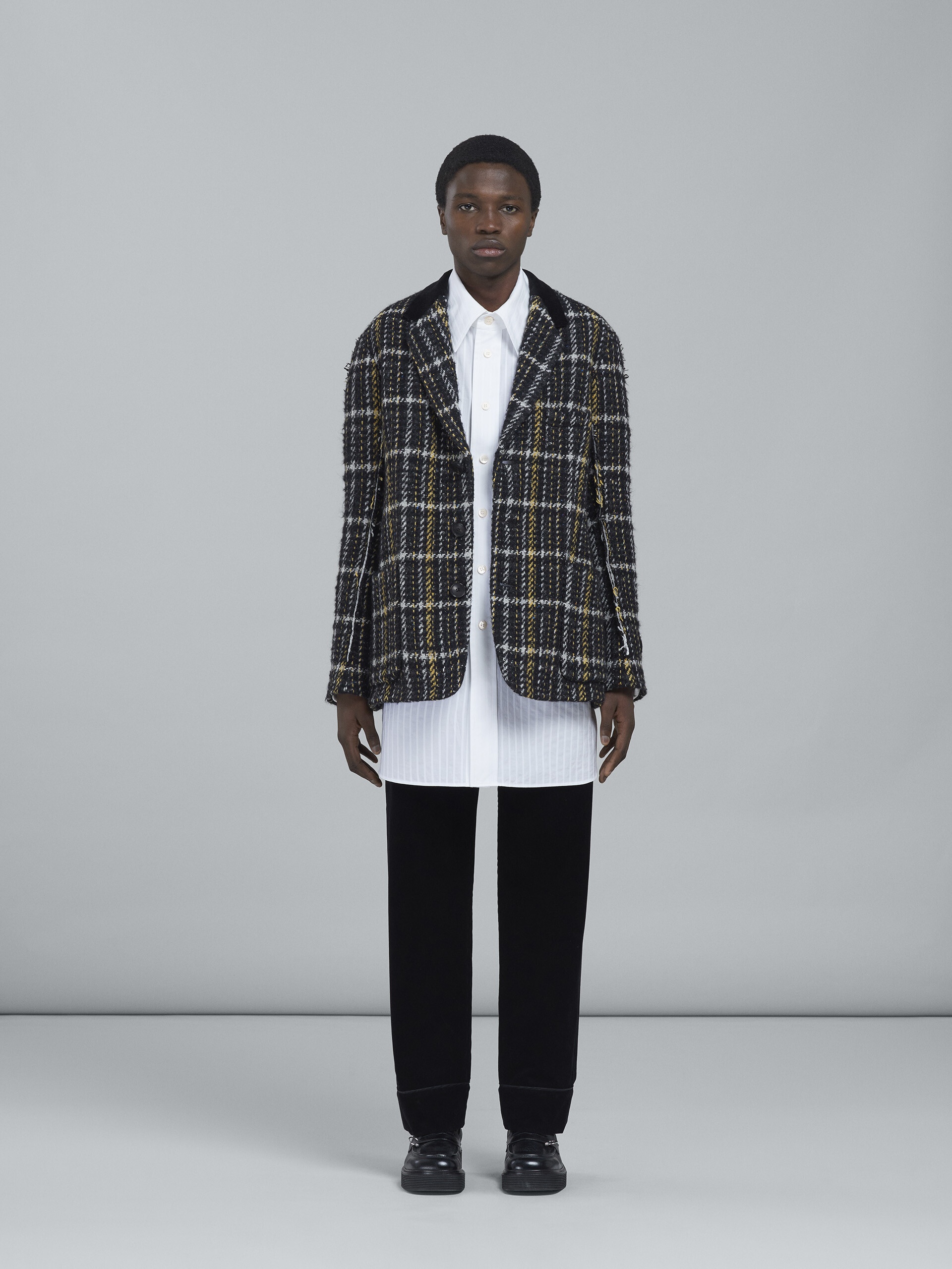 SPECKLED TWEED BLAZER - 2