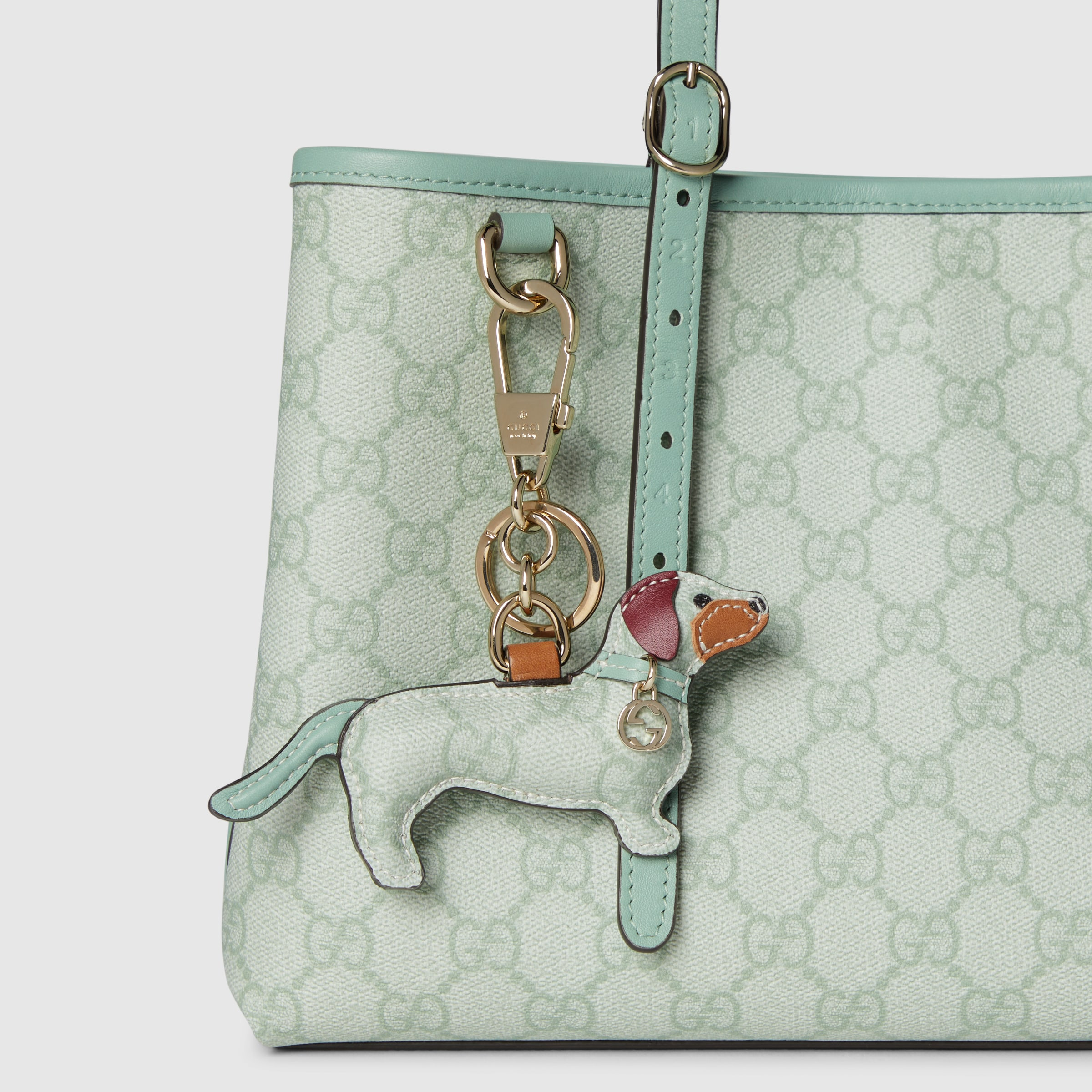 Dog-shaped bag charm - 3