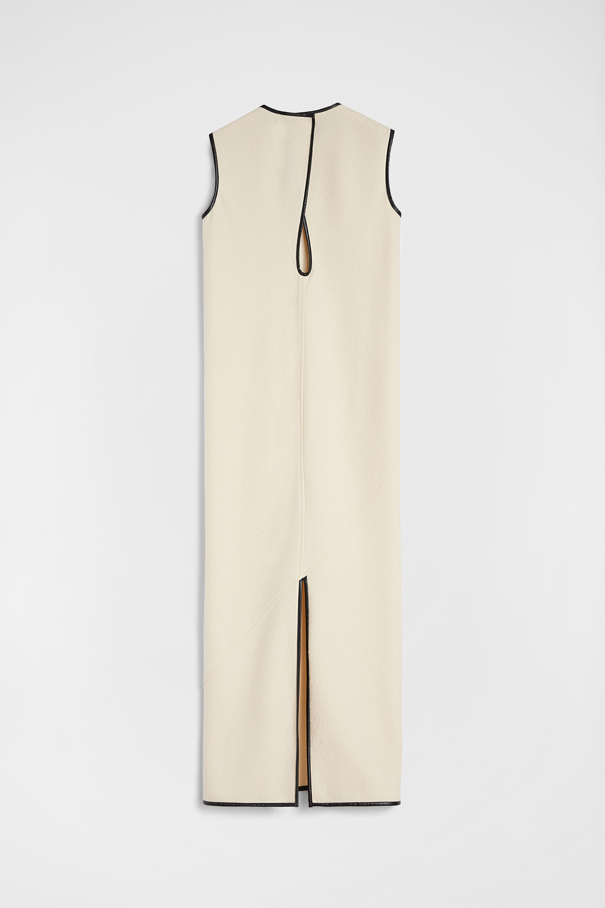 Wool Jersey Crew-Neck Dress - 5
