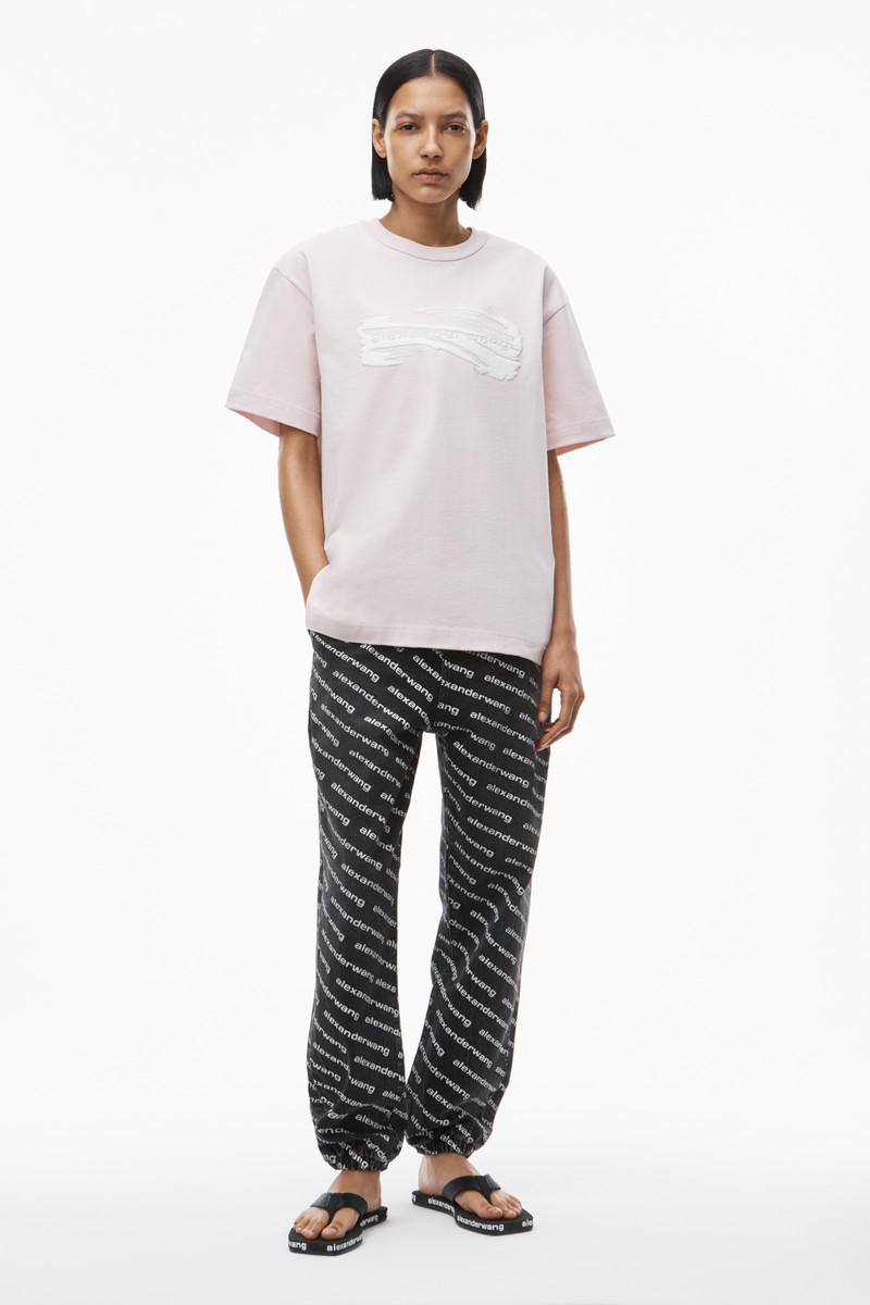 SOAP SUDS TEE IN COMPACT JERSEY 6