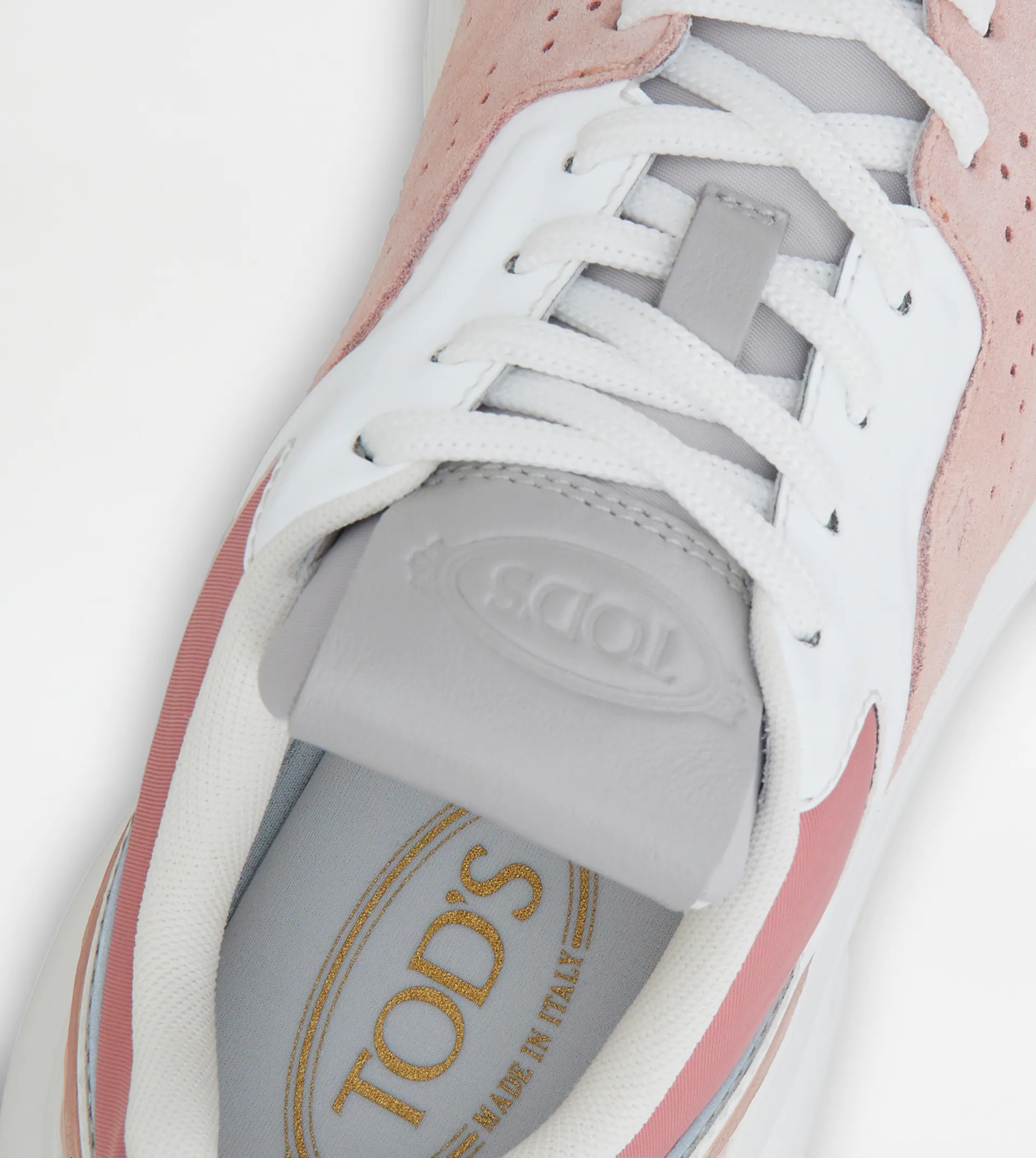SNEAKERS IN SUEDE - PINK - 7