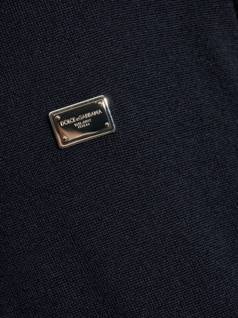 logo-plaque hoodie - 5