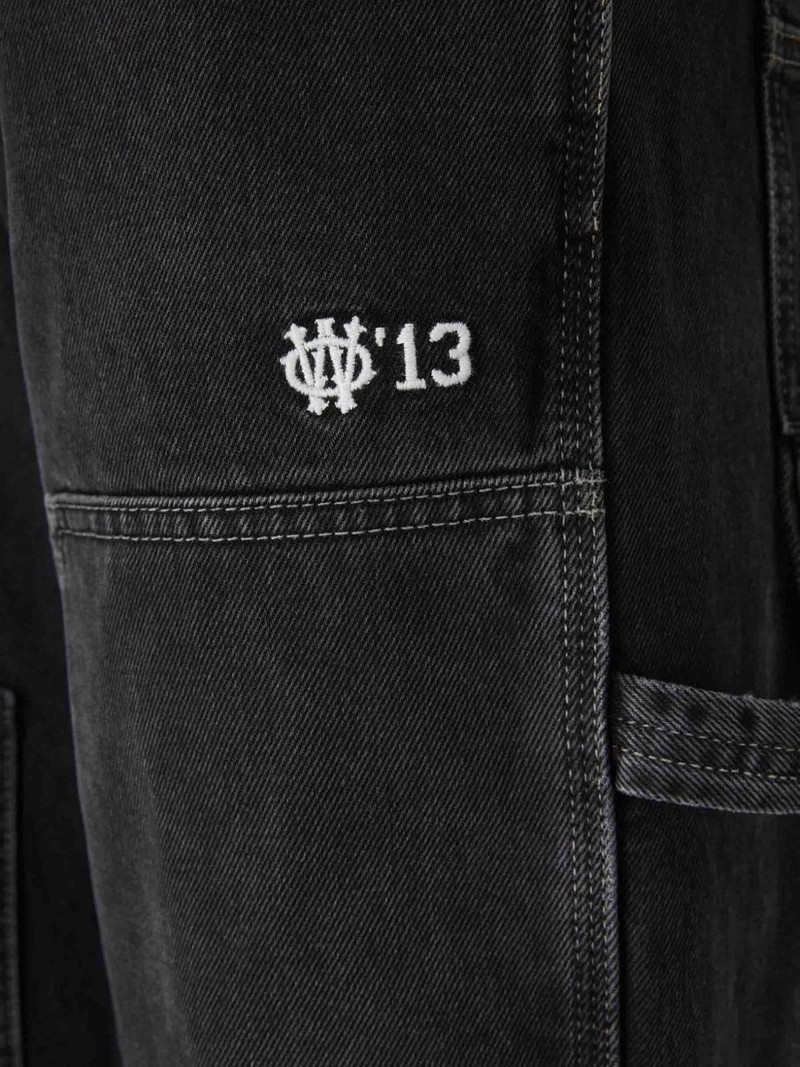 stitching flared jeans 5