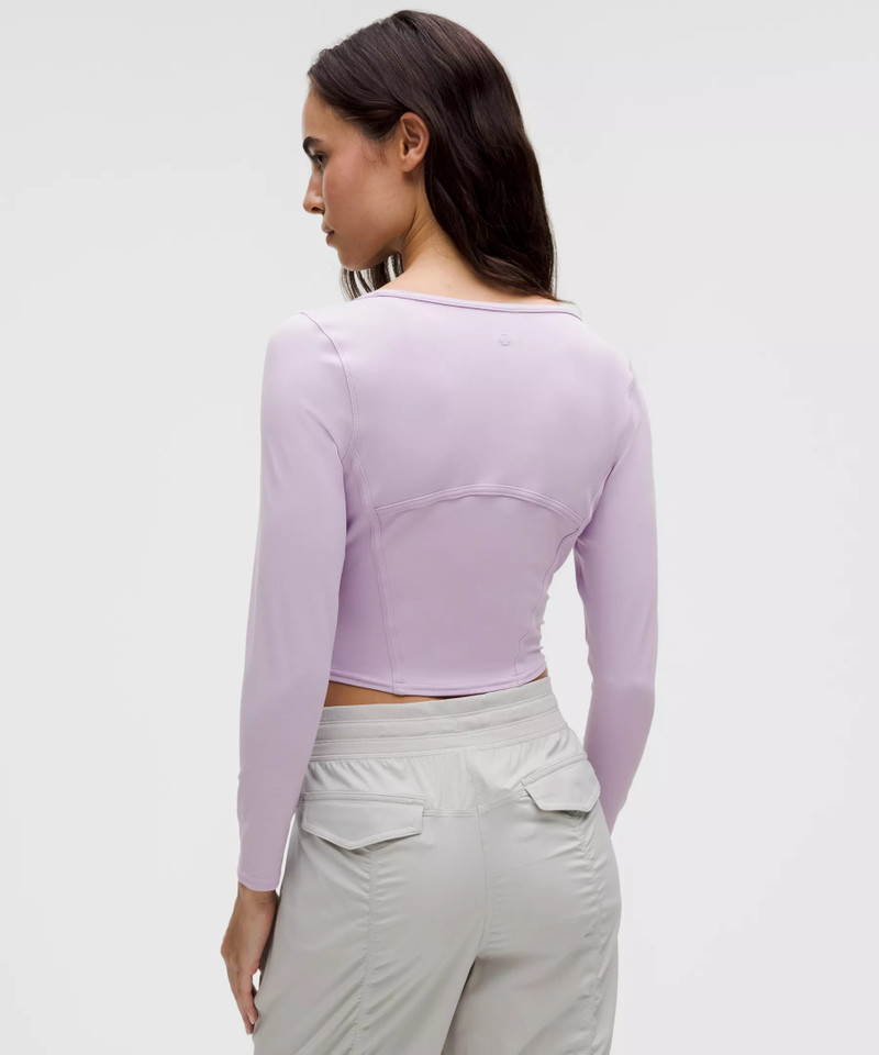 Waist-Seamed Nulu Long-Sleeve Shirt 3
