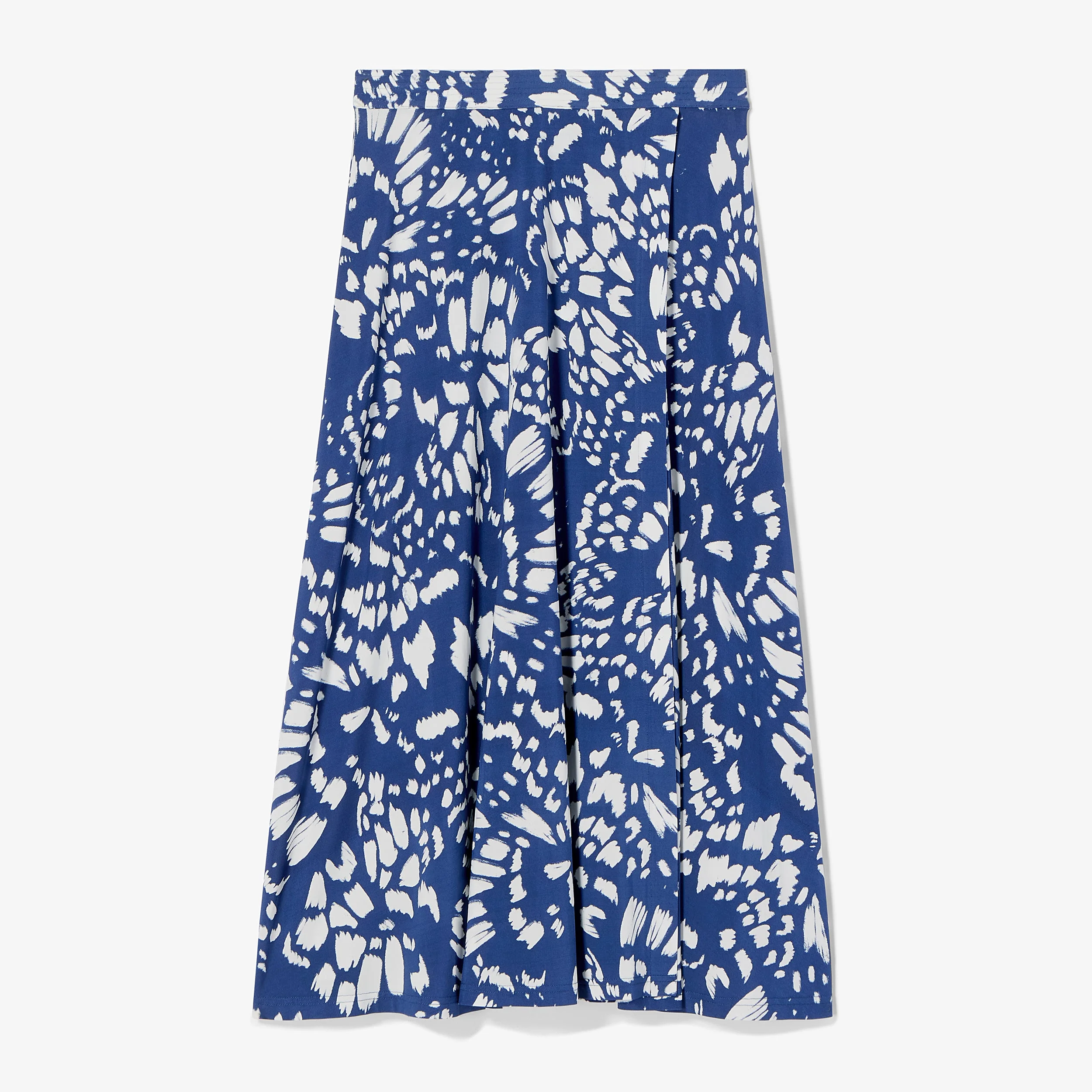 Ara Midi Skirt - Light Printed Jersey - 1