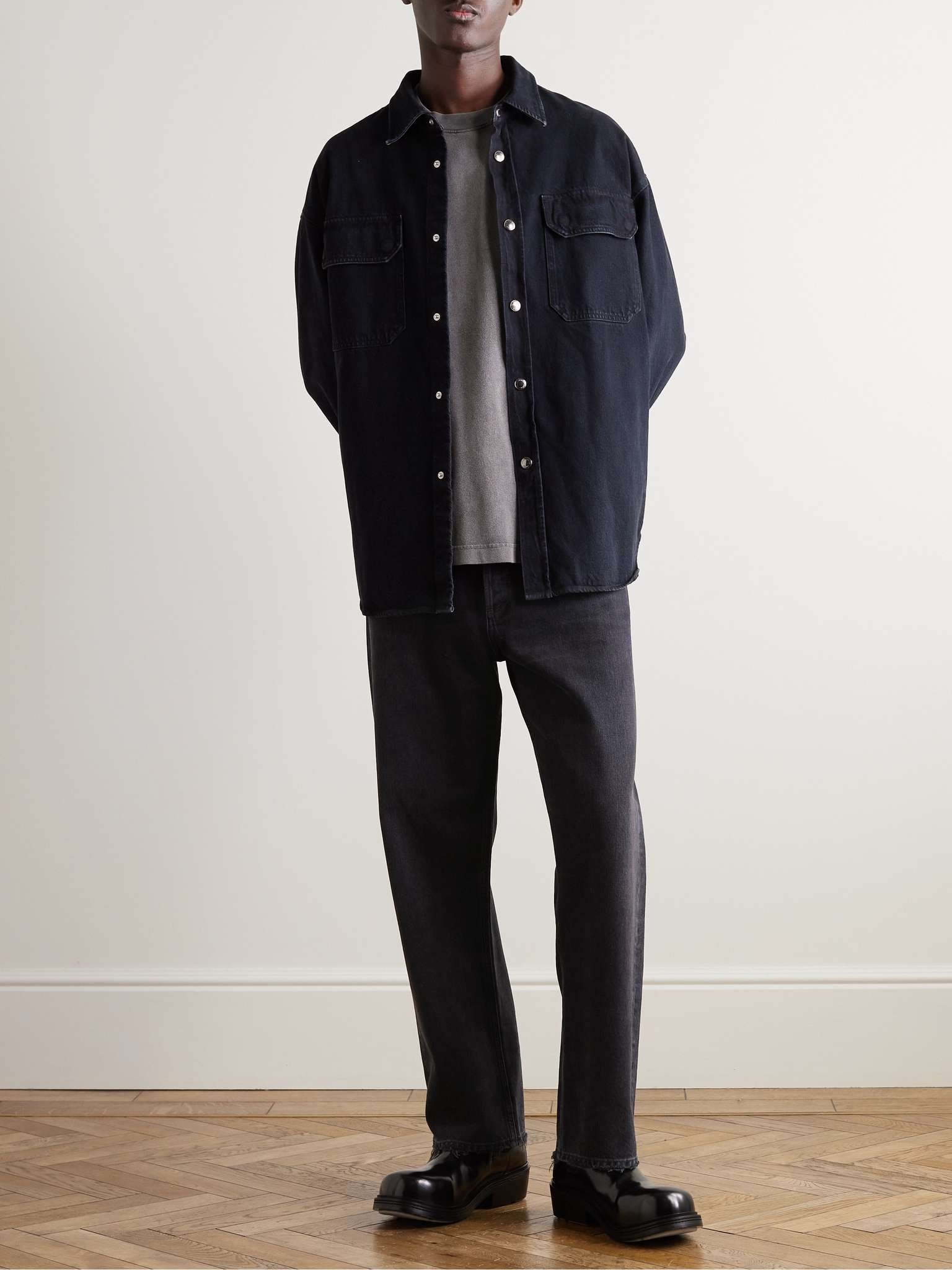 90's Straight-Leg Distressed Jeans - 2