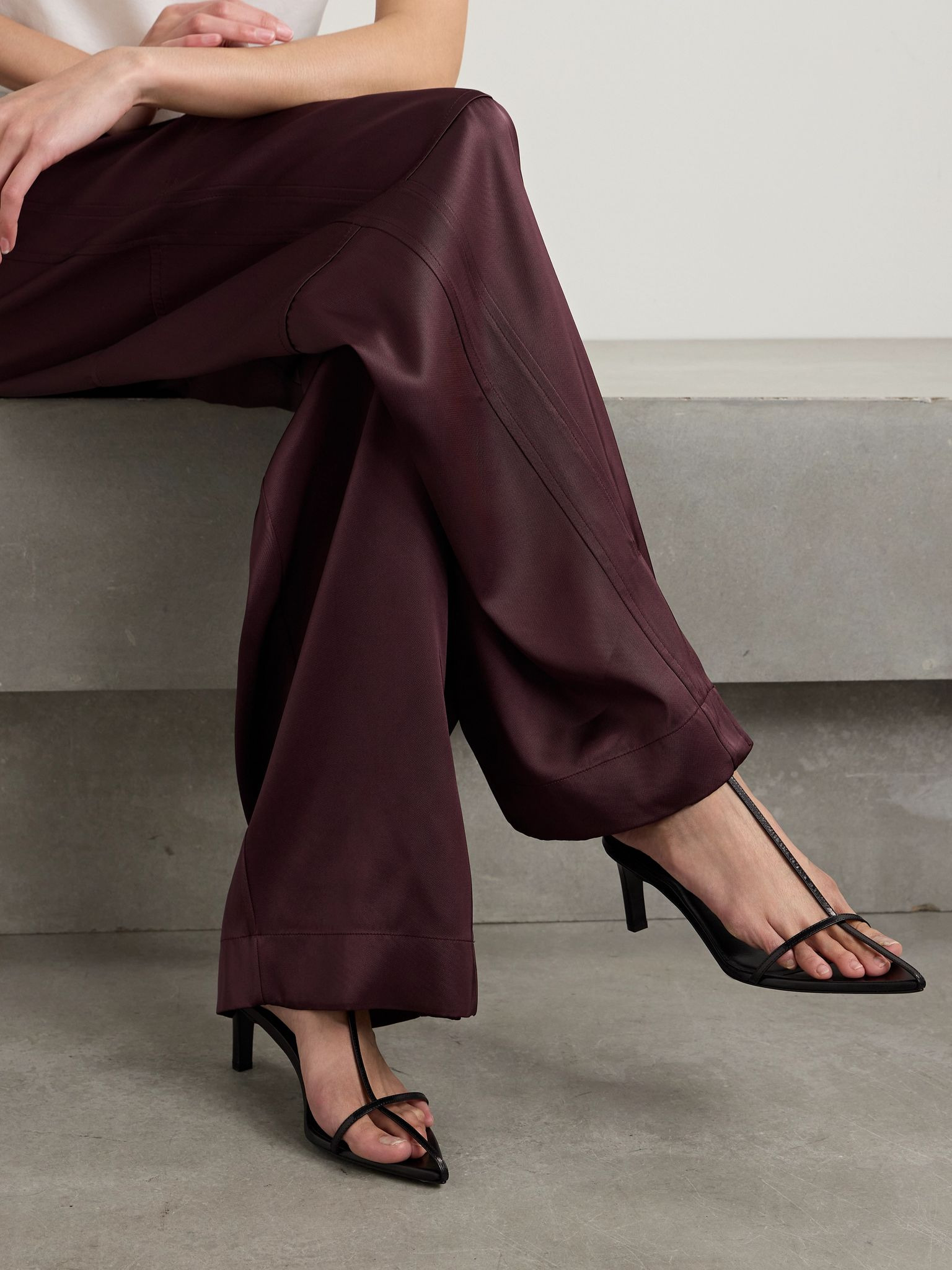 Leather sandals Black - 2