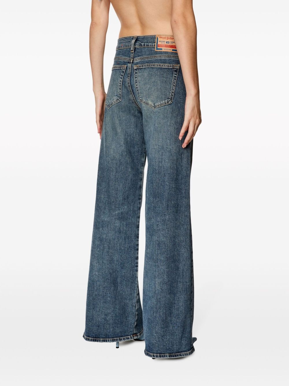 D-Akemi 1978 mid-rise bootcut jeans - 4