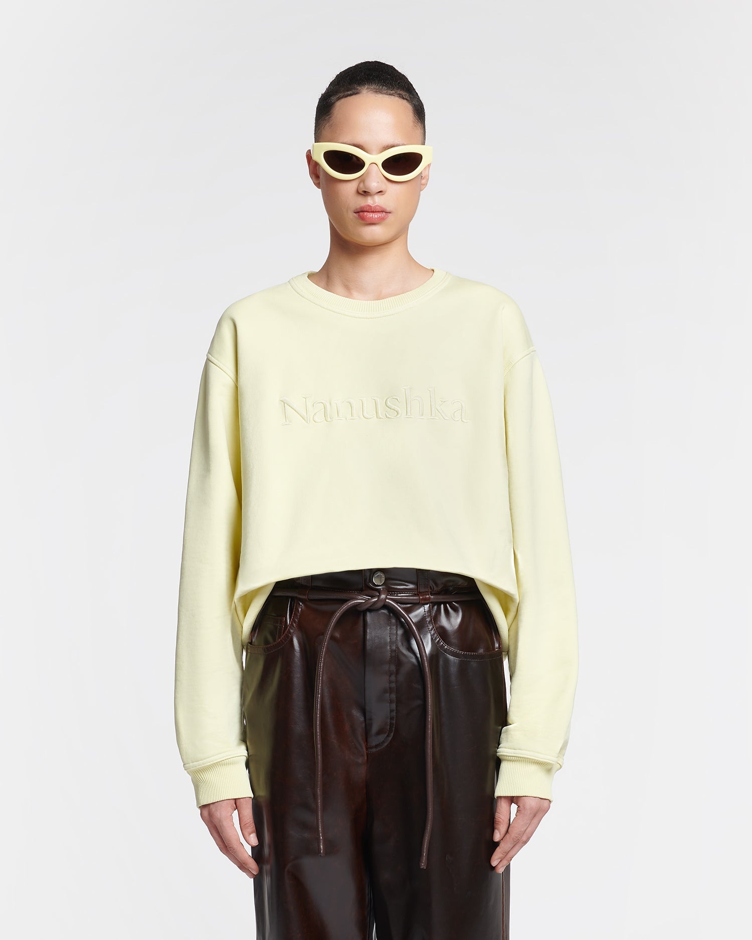 Cotton-Fleece Sweatshirt - 7
