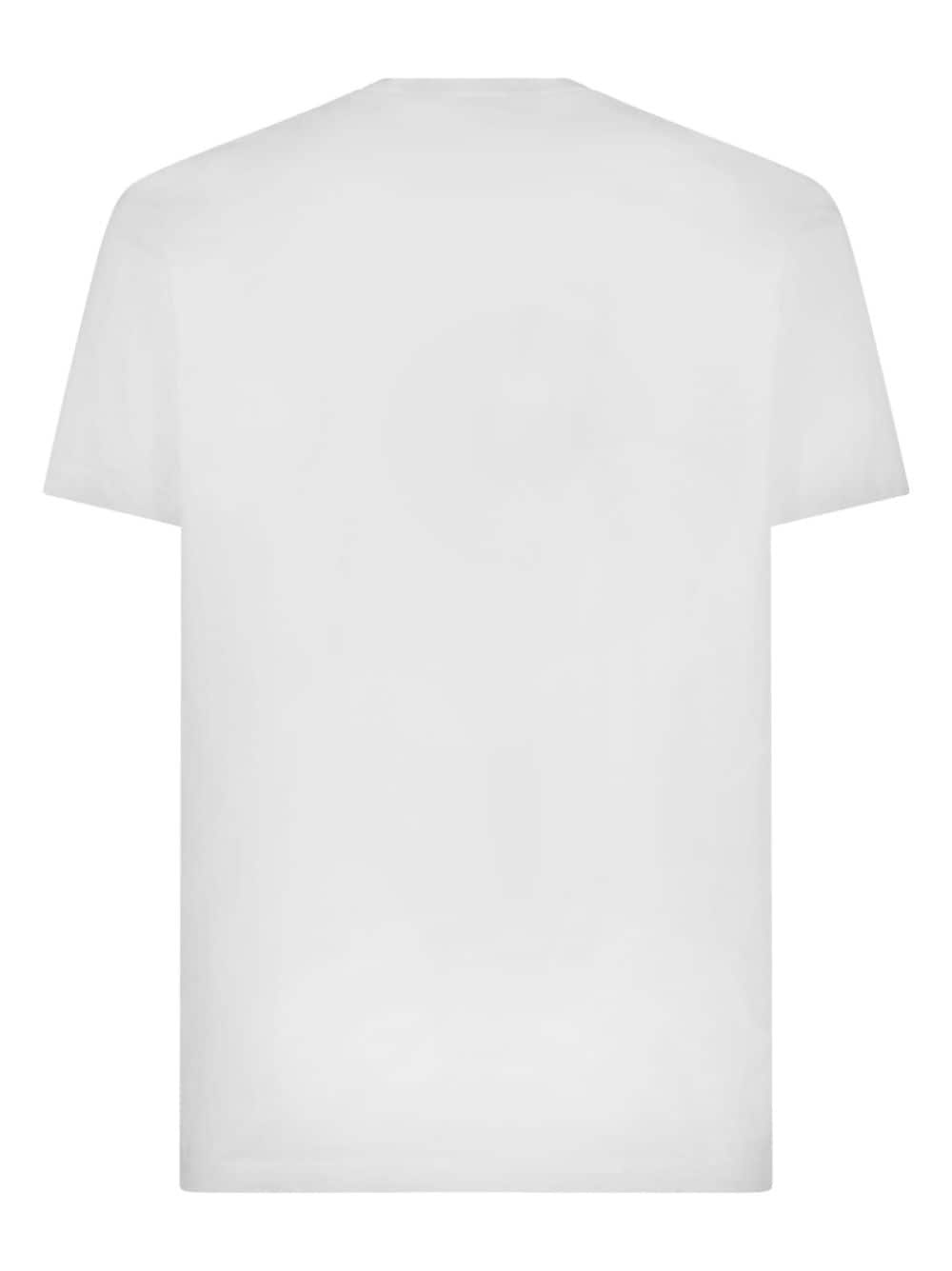 logo-plaque crew-neck T-shirt - 2