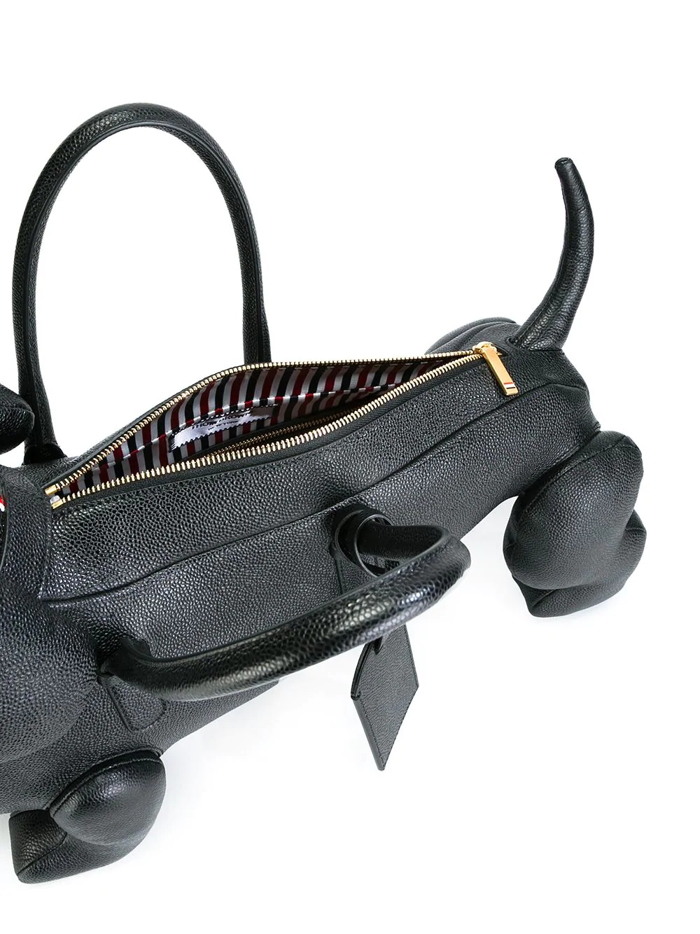 Hector pebbled leather tote bag - 5