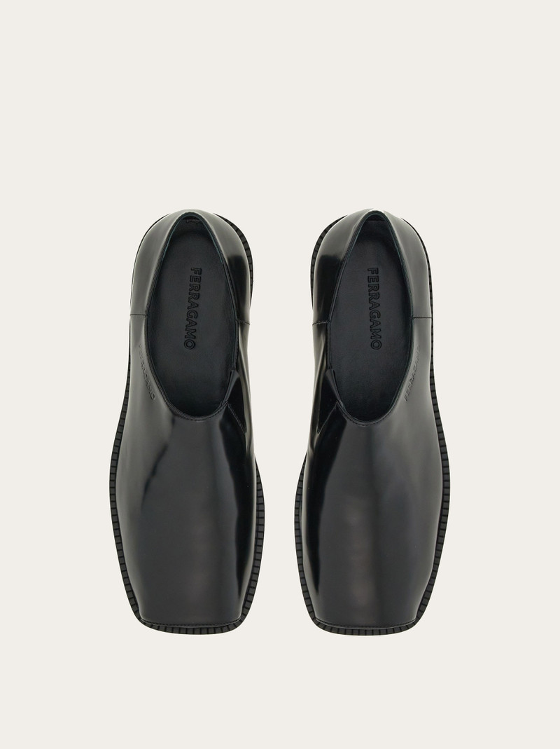 Open toe loafer 2