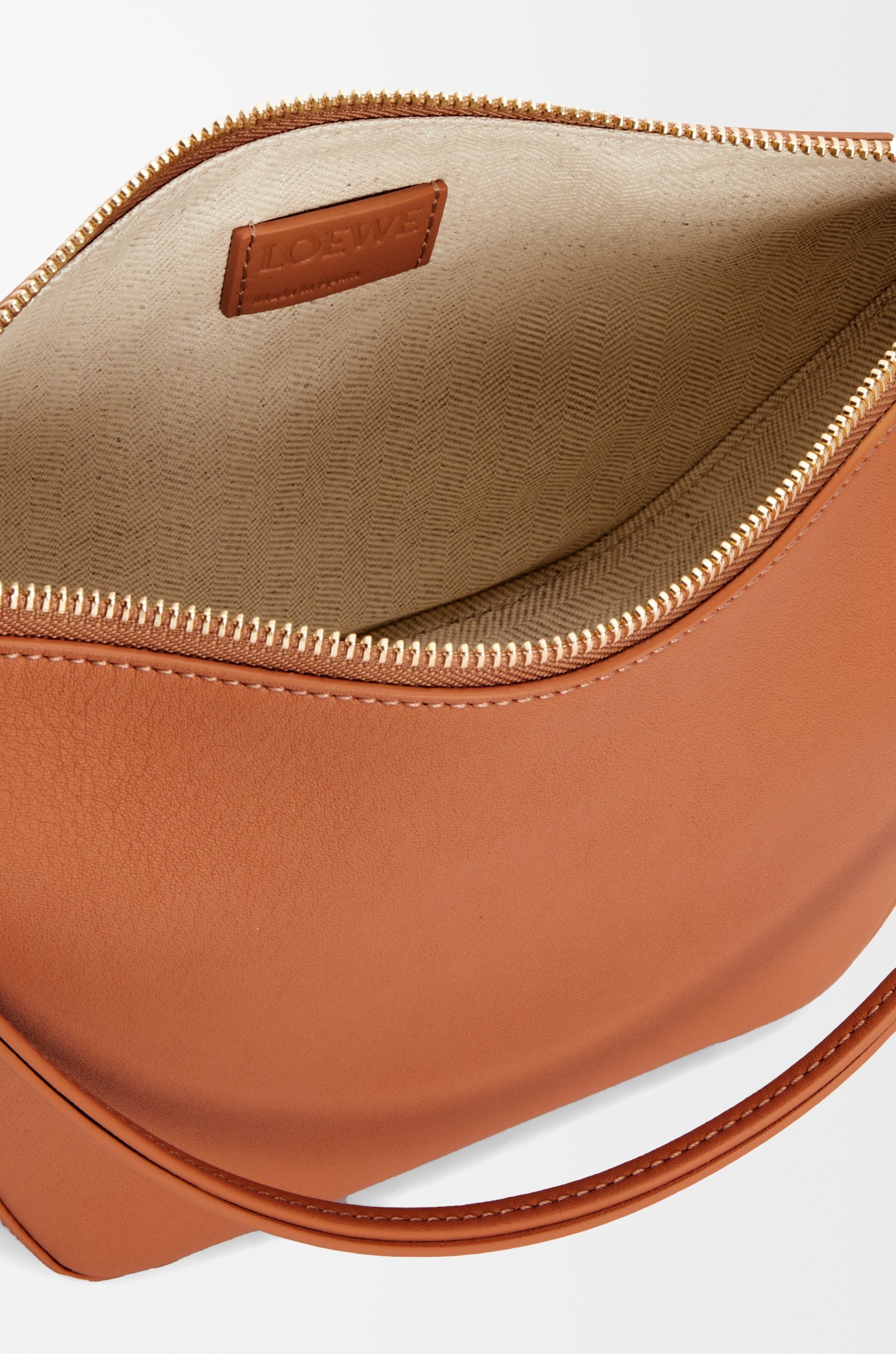Mini Hammock Hobo bag in classic calfskin - 9