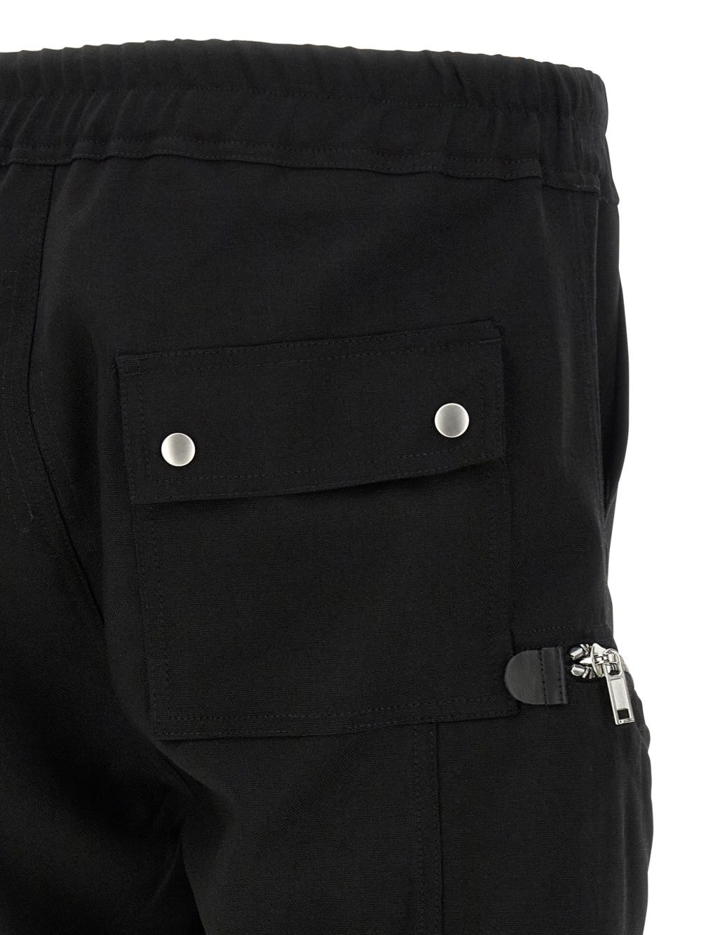 CARGO ZIP-DETAIL TROUSERS - 4