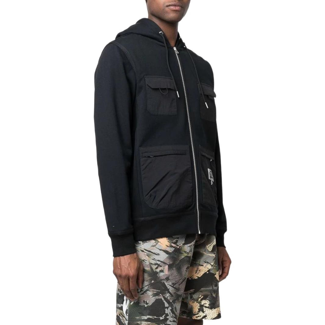 Converse x Josh Vides Utility Fleece Hoodie 'Black' 10023691-A01 - 4