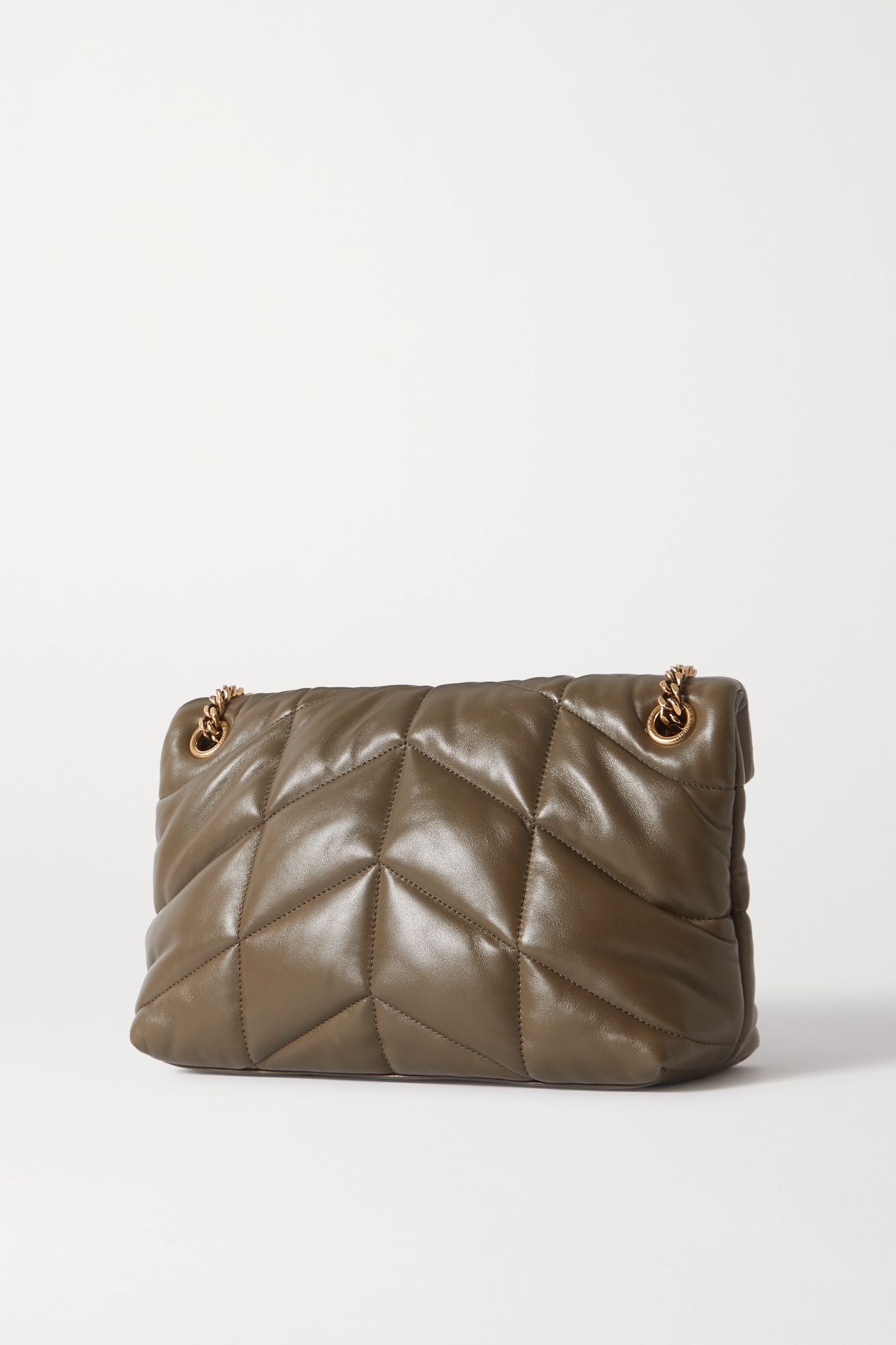 Loulou Puffer small quilted leather shoulder bag - 3