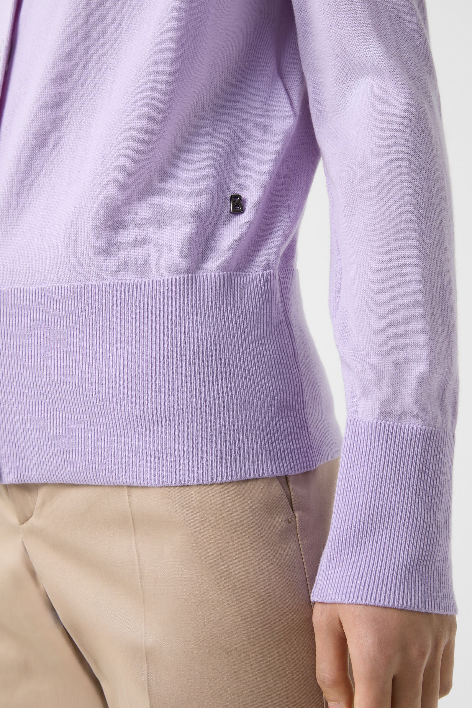 Ilma knit jacket in Lilac - 5