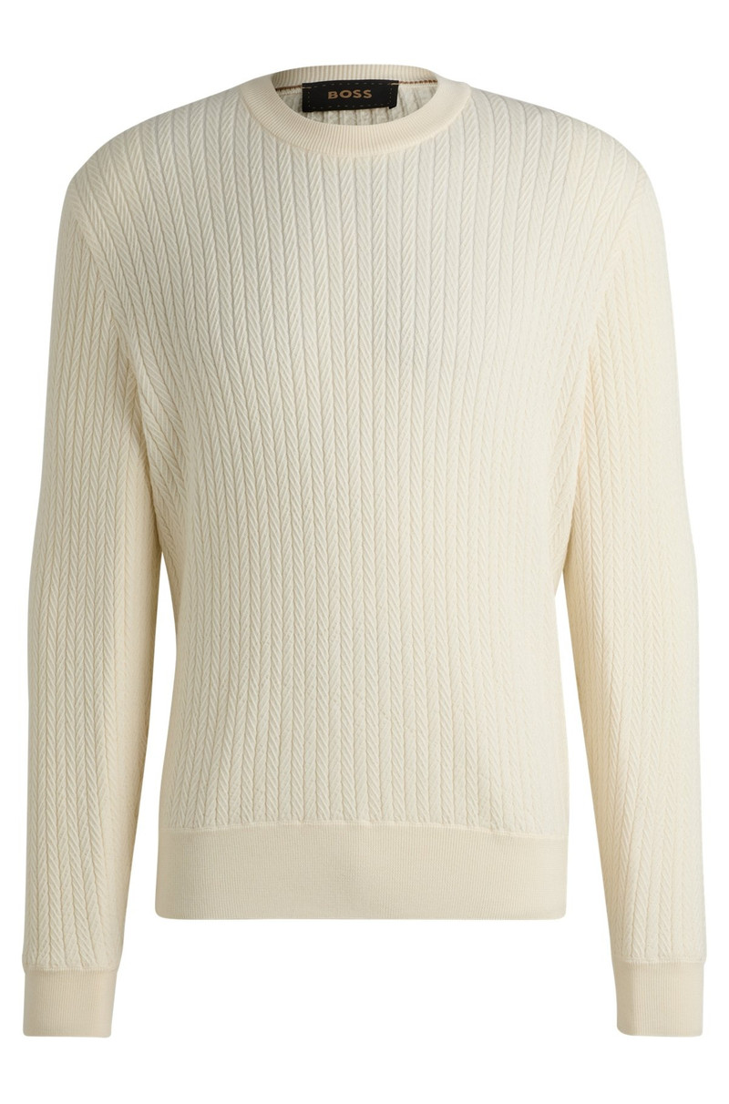 WOOL-BLEND KNITTED SWEATER 와 HERRINGBONE 스타일 1