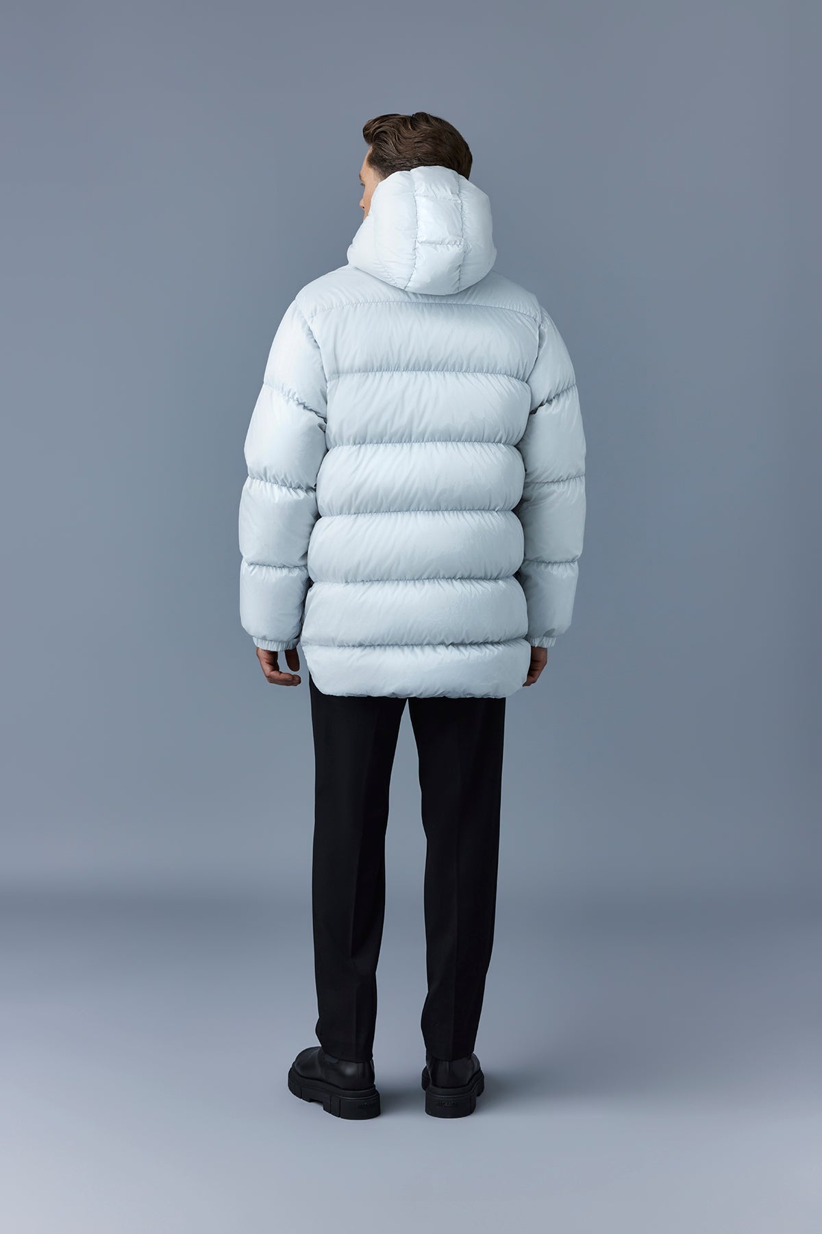 CYRILO-ML Heavy down jacket with metallic finish - 3