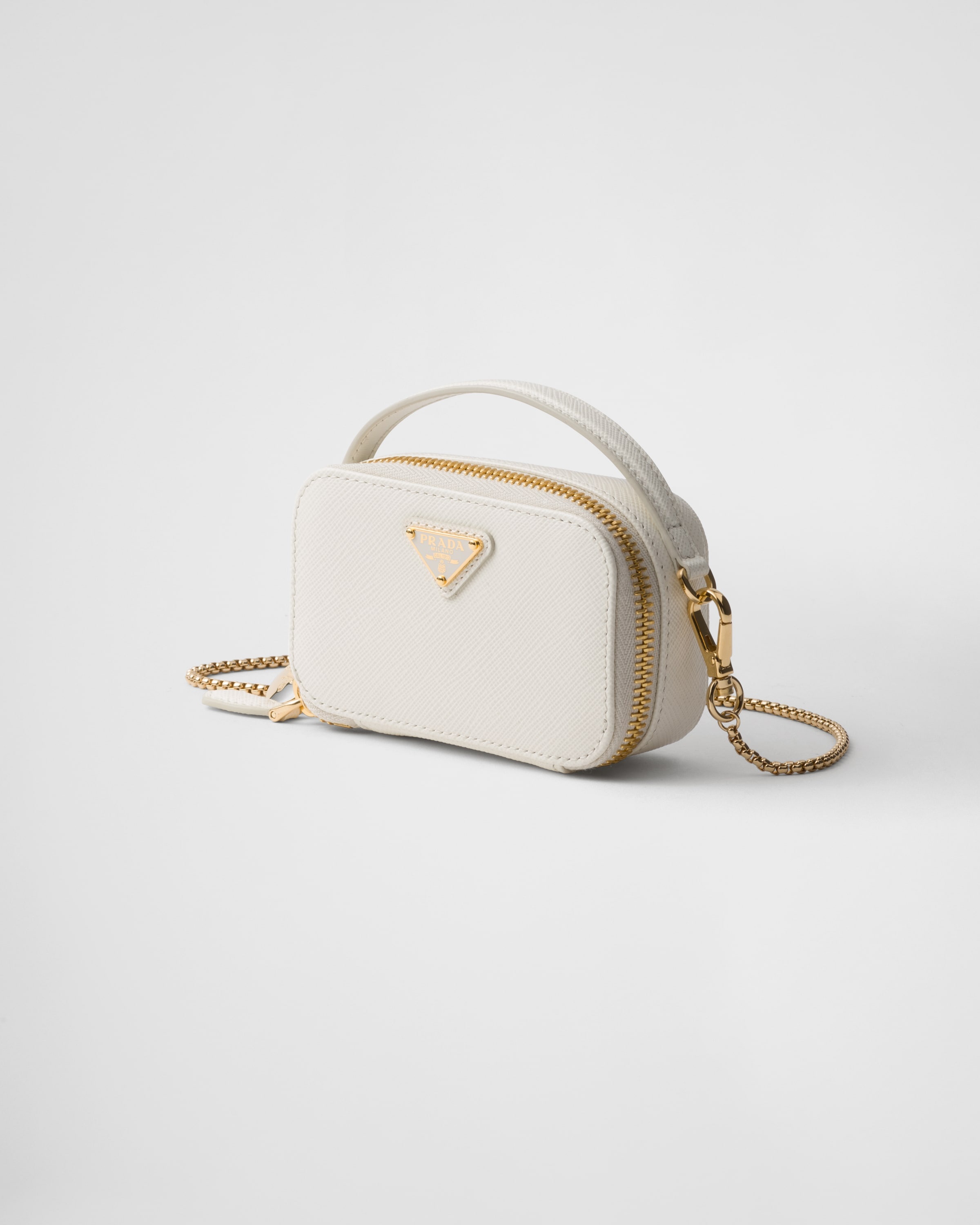 Saffiano leather mini-pouch - 2