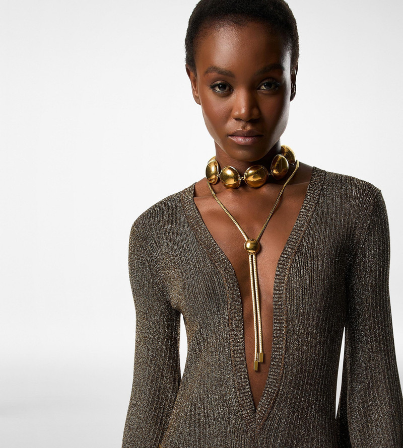 TOM FORD BRASS DOME NECKLACE outlook
