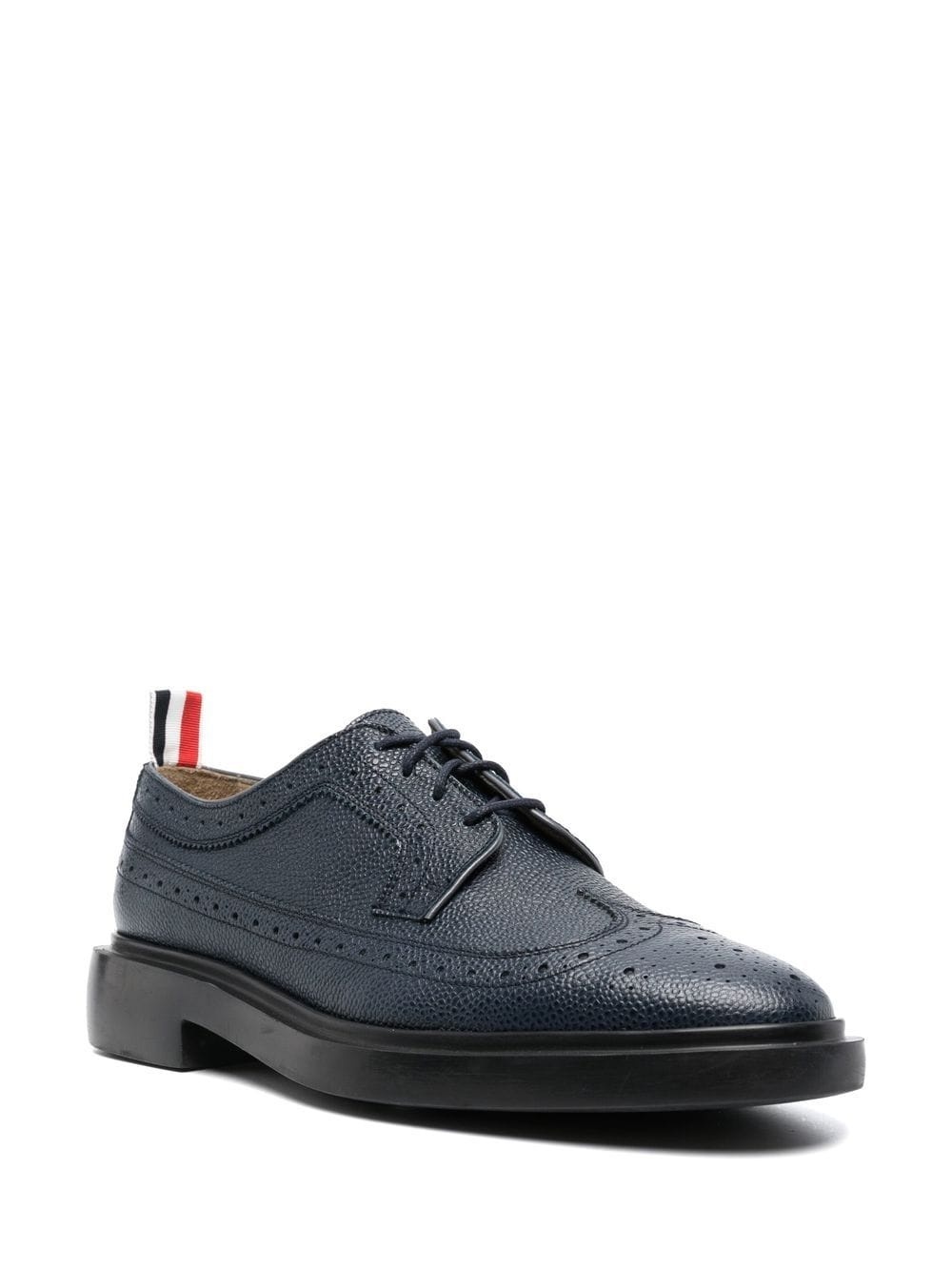 lace-up leather brogue - 2