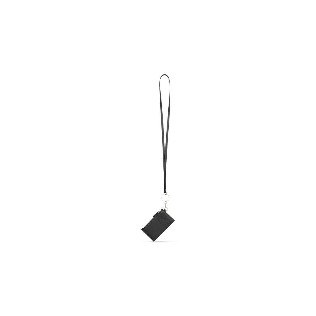 Cities Paris Cash Card Case On Keychain in Black - 2
