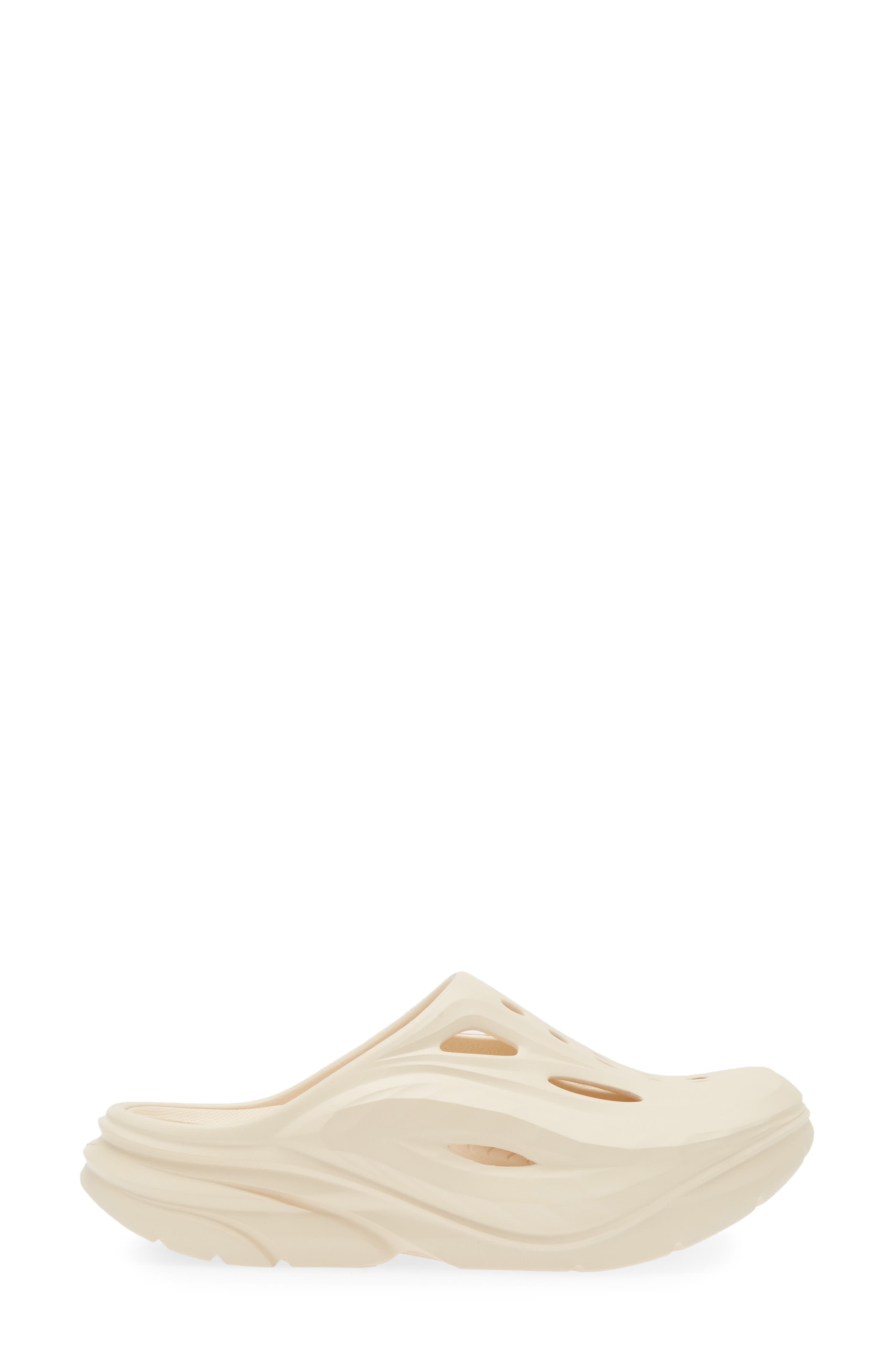 HOKA Gender Inclusive Ora Recovery Mule in Vanilla /Vanilla at Nordstrom - 3