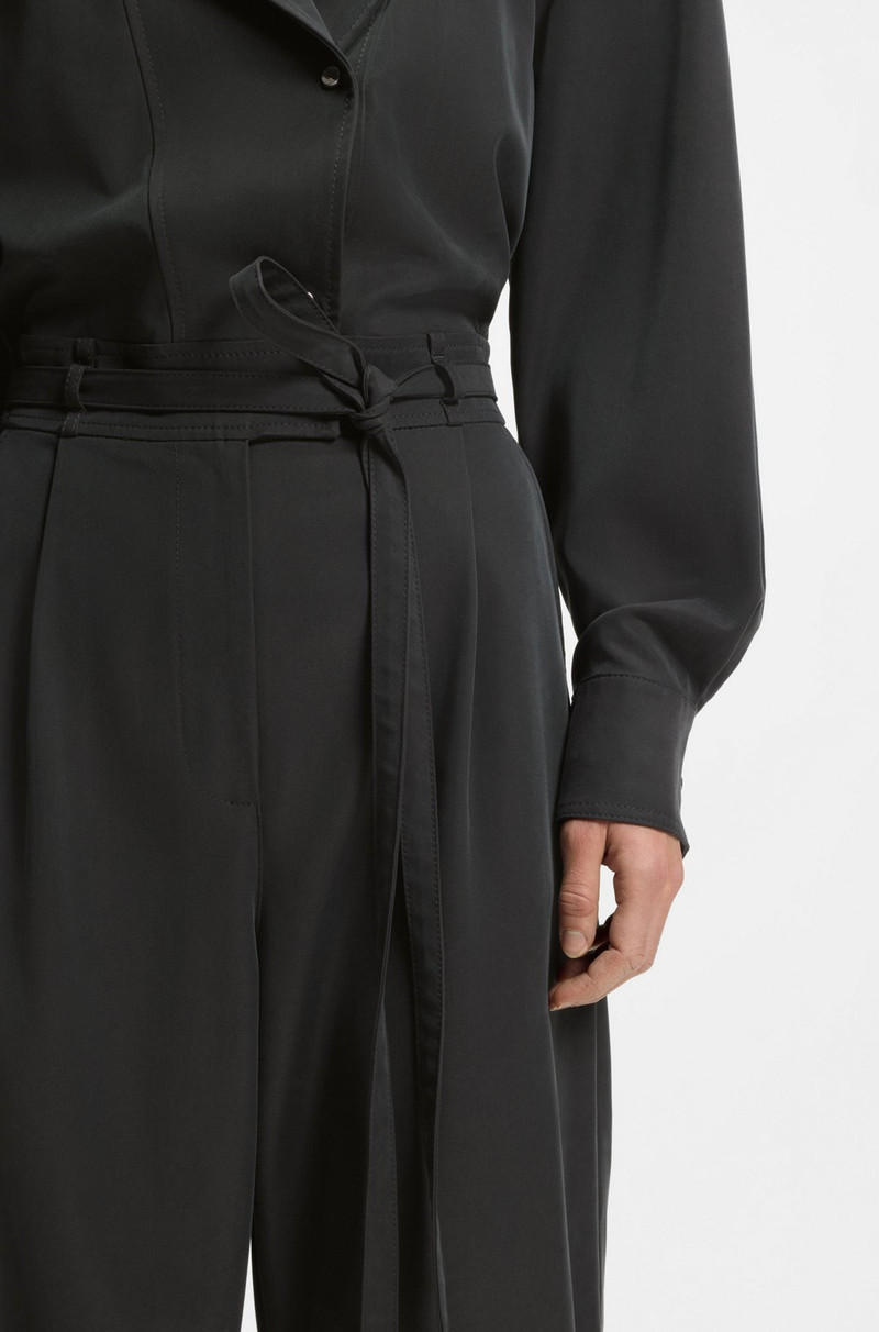 JUMPSUIT IN SANDWASHED FABRIC 6