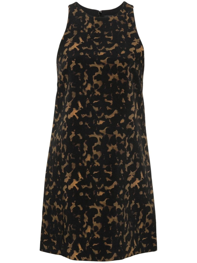 tortoiseshell shift dress 1