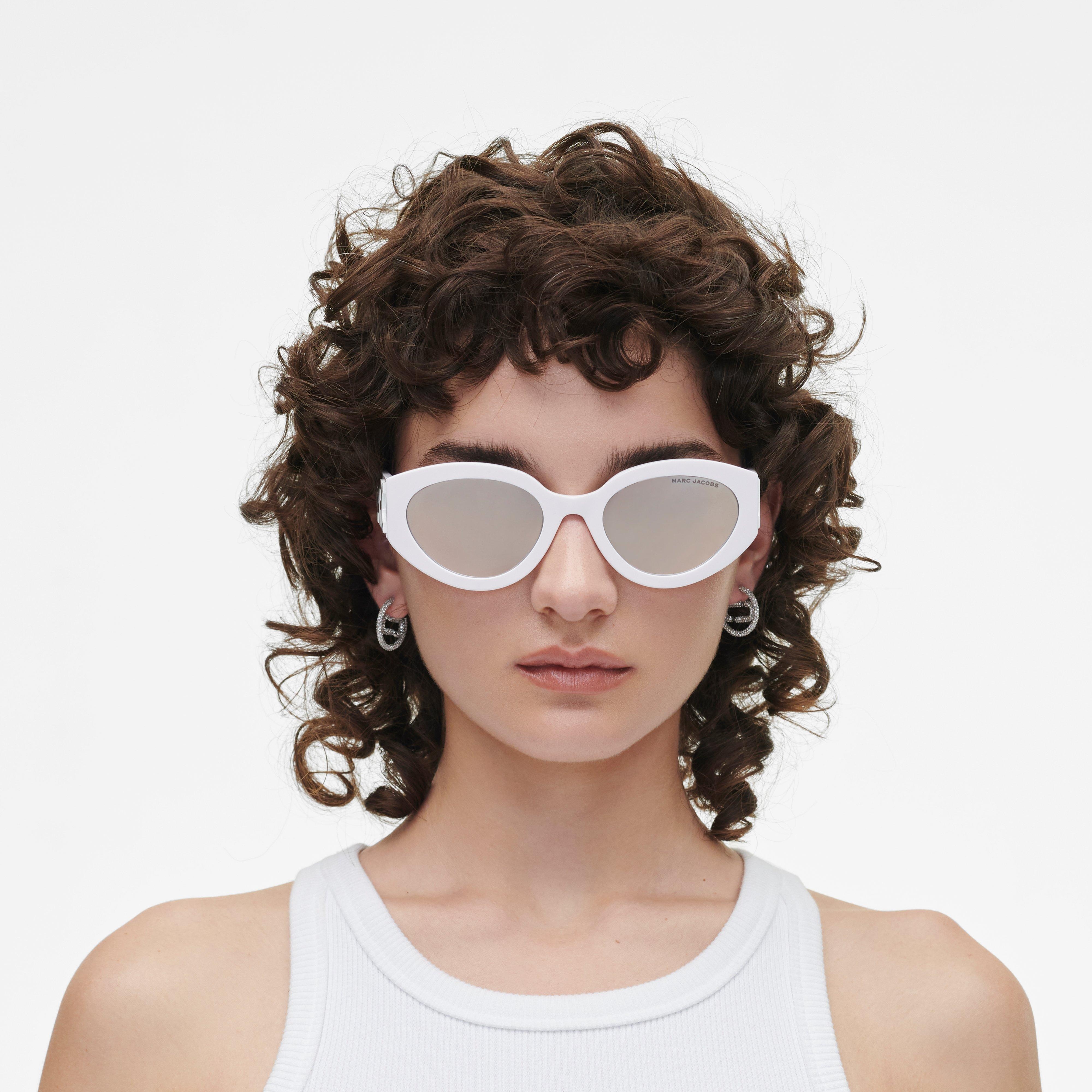 THE OVAL MIRRORED SUNGLASSES - 2