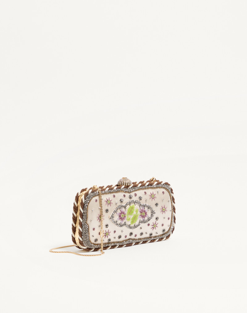 VALENTINO GARAVANI CARRY SECRETS EMBROIDERED MINAUDIERE 3