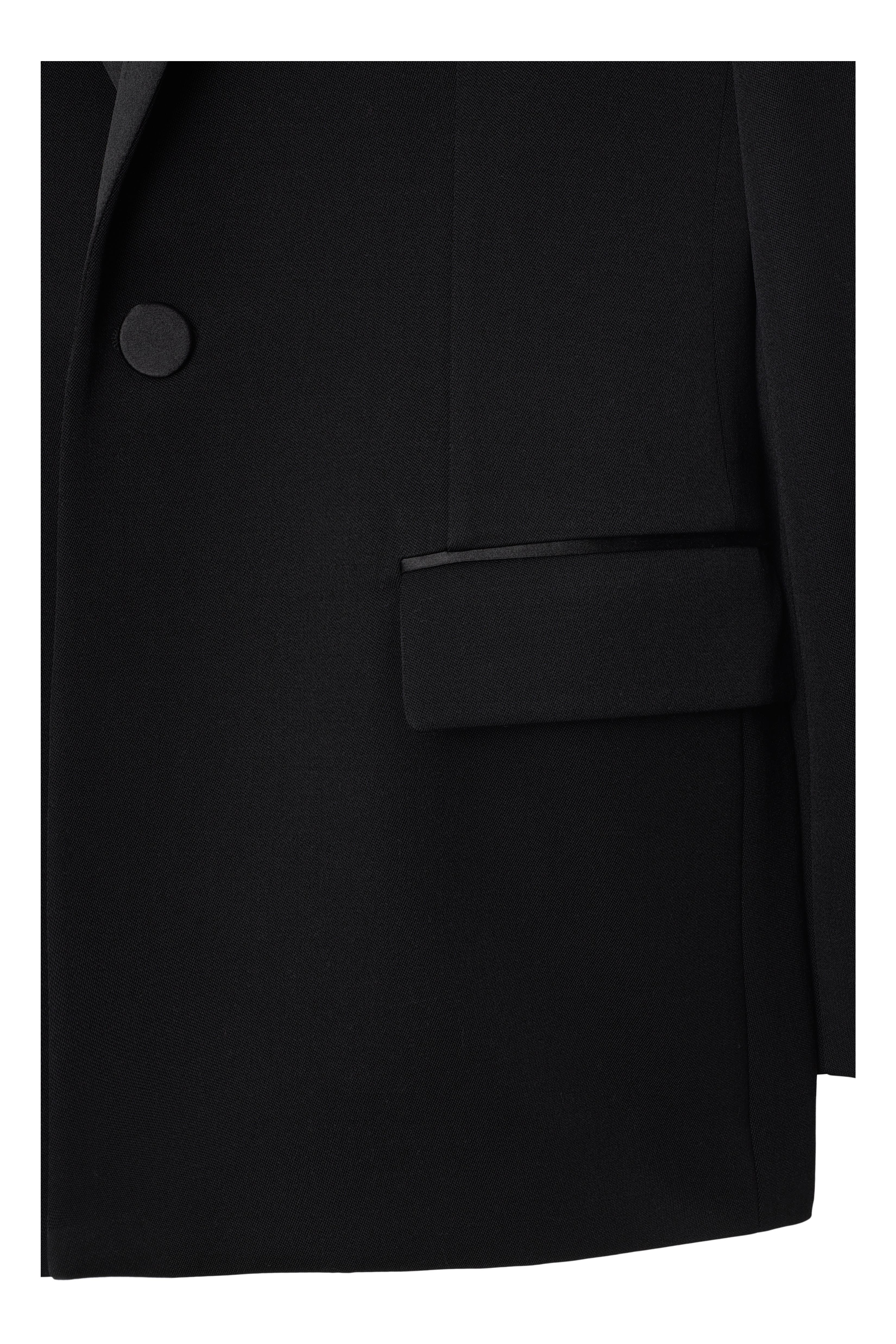 burberry Wool Tuxedo Jacket in Black at Nordstrom - 5