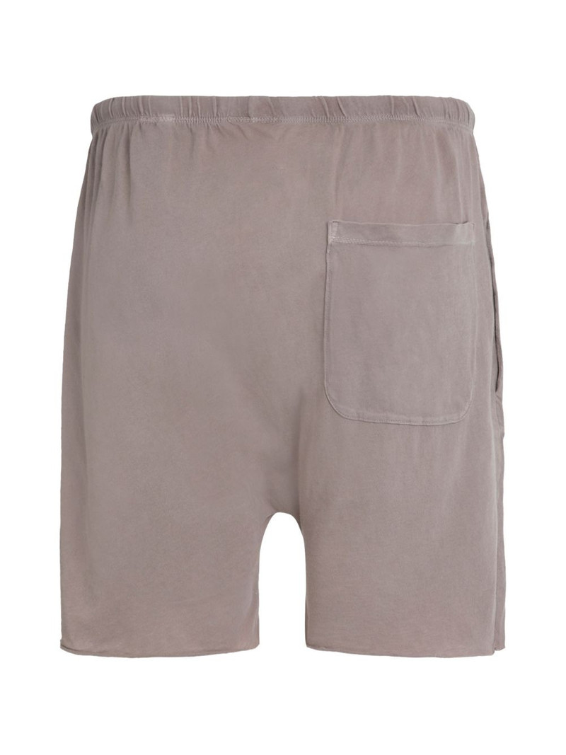 THE GREAT. drawstring cotton shorts outlook
