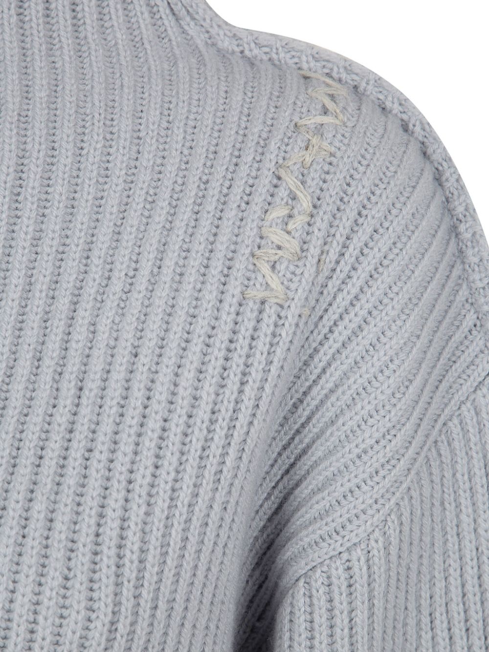 logo-embroidered sweater - 3