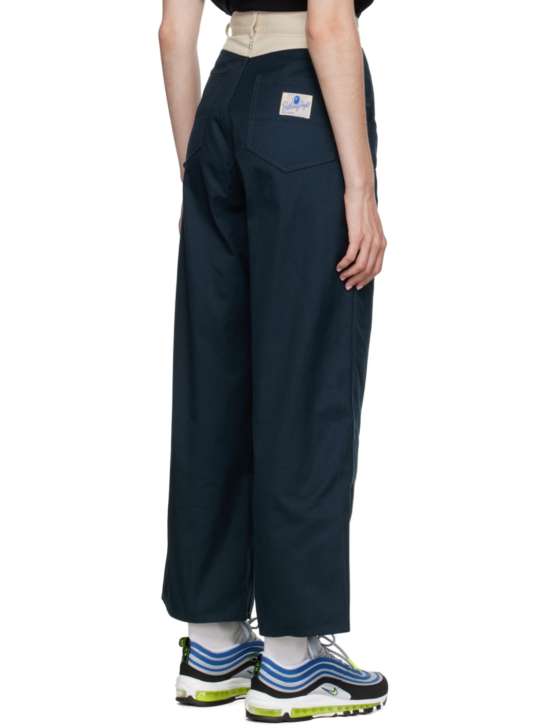 Navy Painter Trousers - 3