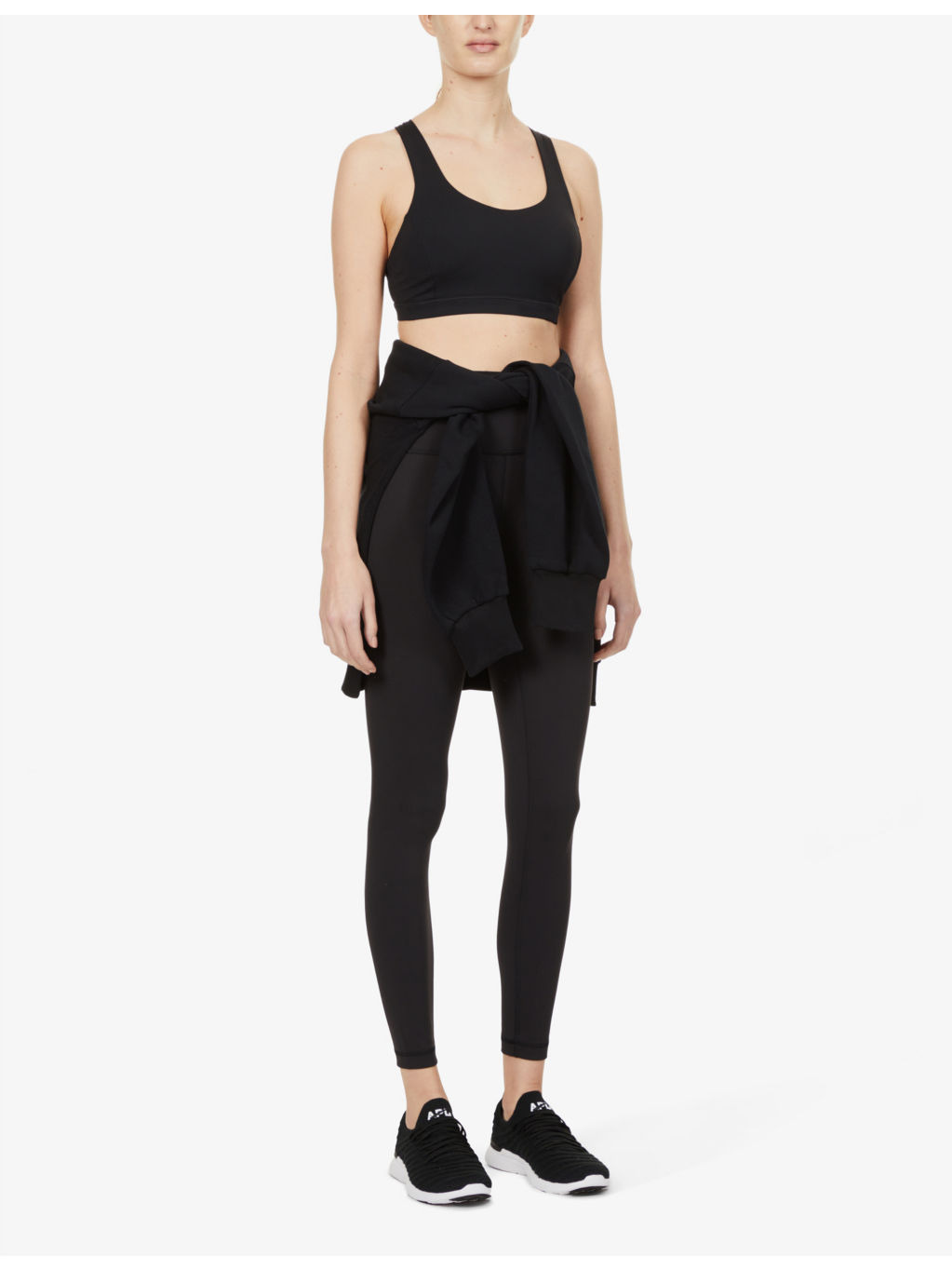 Wunder Train high-rise stretch-knit leggings - 2