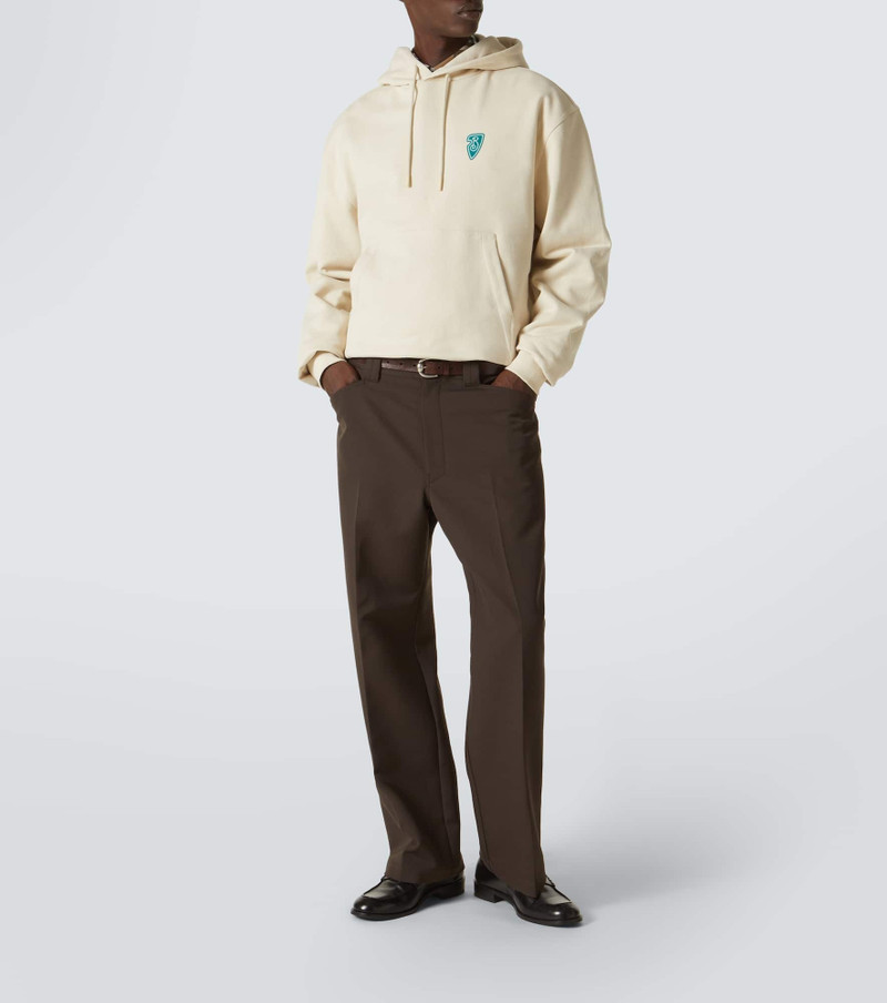 Burberry Logo cotton hoodie outlook