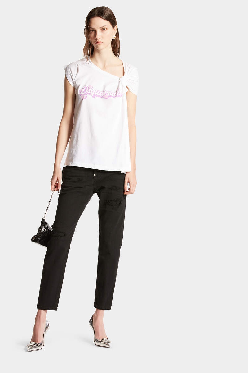 DYED RIPPED COOL GIRL JEANS - 3