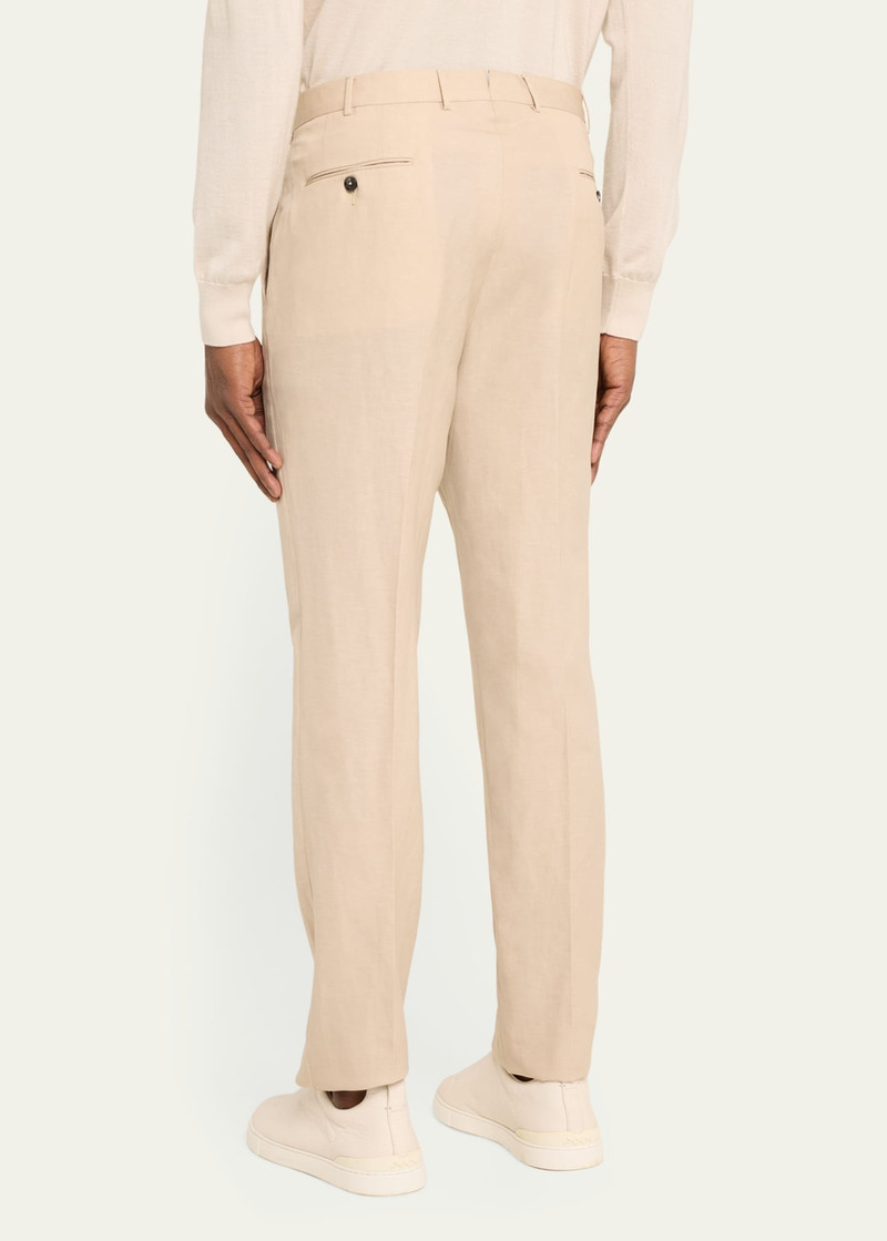 Men's Wool-Linen Trofeo Summer Trousers 3