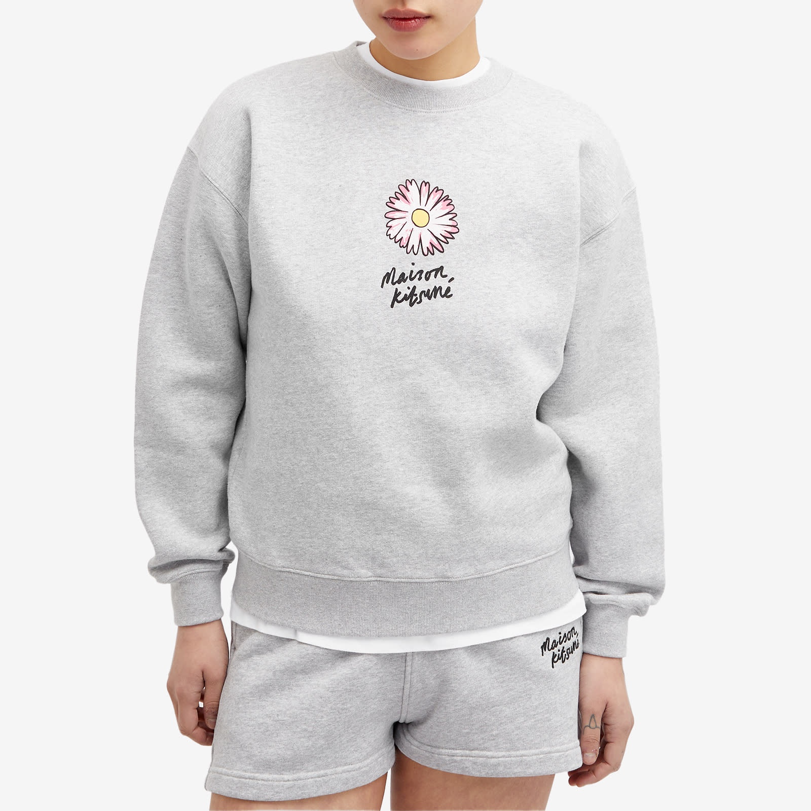Maison Kitsune Floating Flower Comfort Sweatshirt - 2