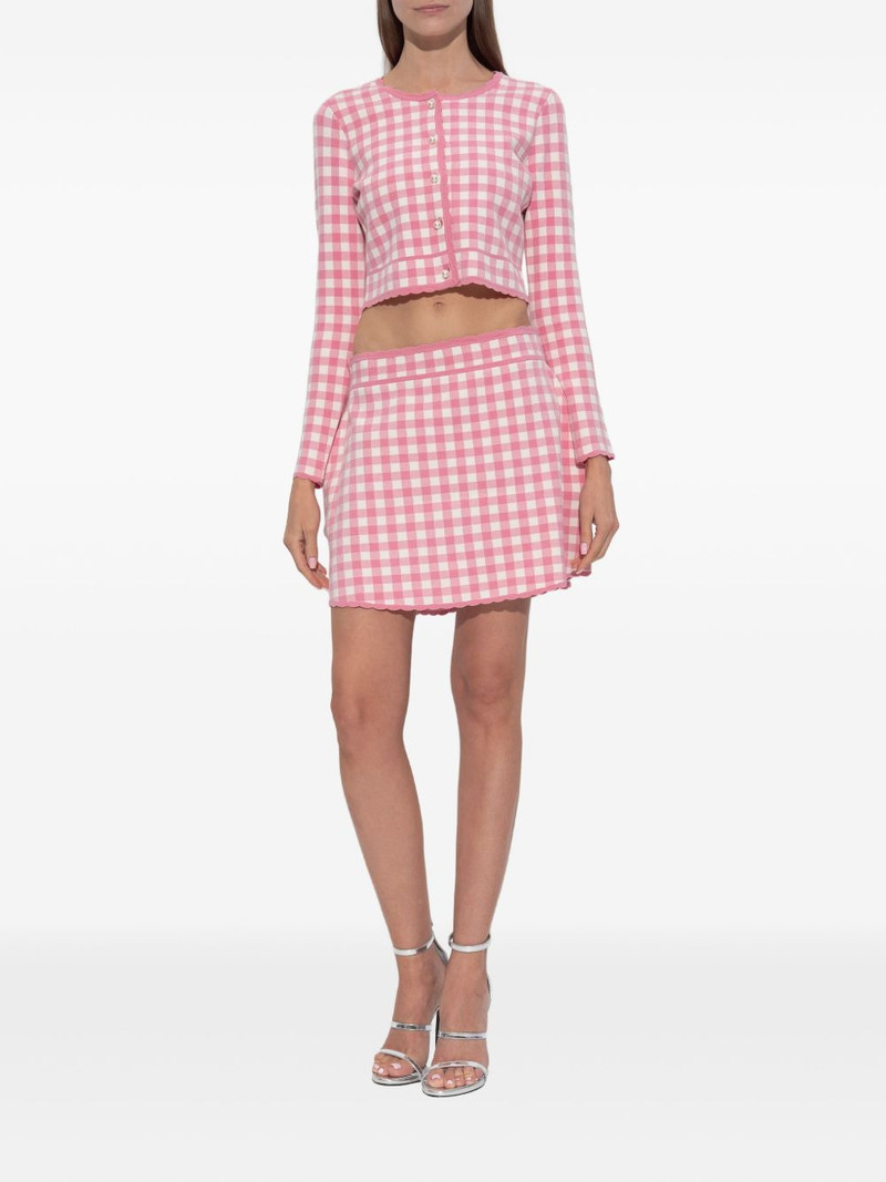 LoveShackFancy pearl-button cardigan outlook