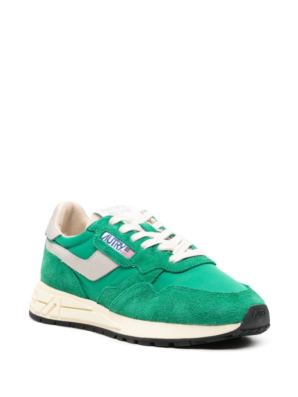 Reelwind panelled suede sneakers - 2